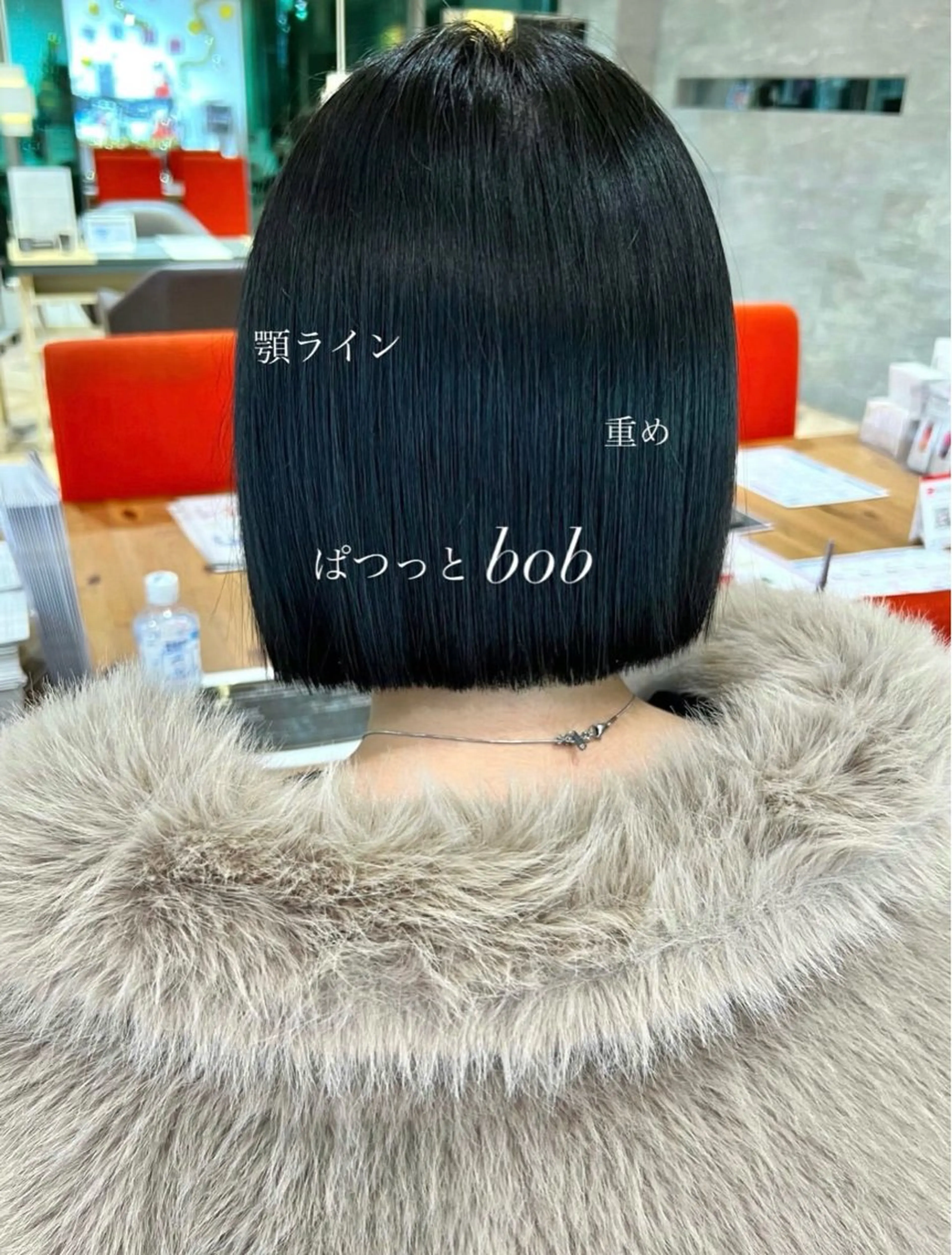 ショート カット 加納千華 /ボブ/ぱつっとボブのヘアスタイル