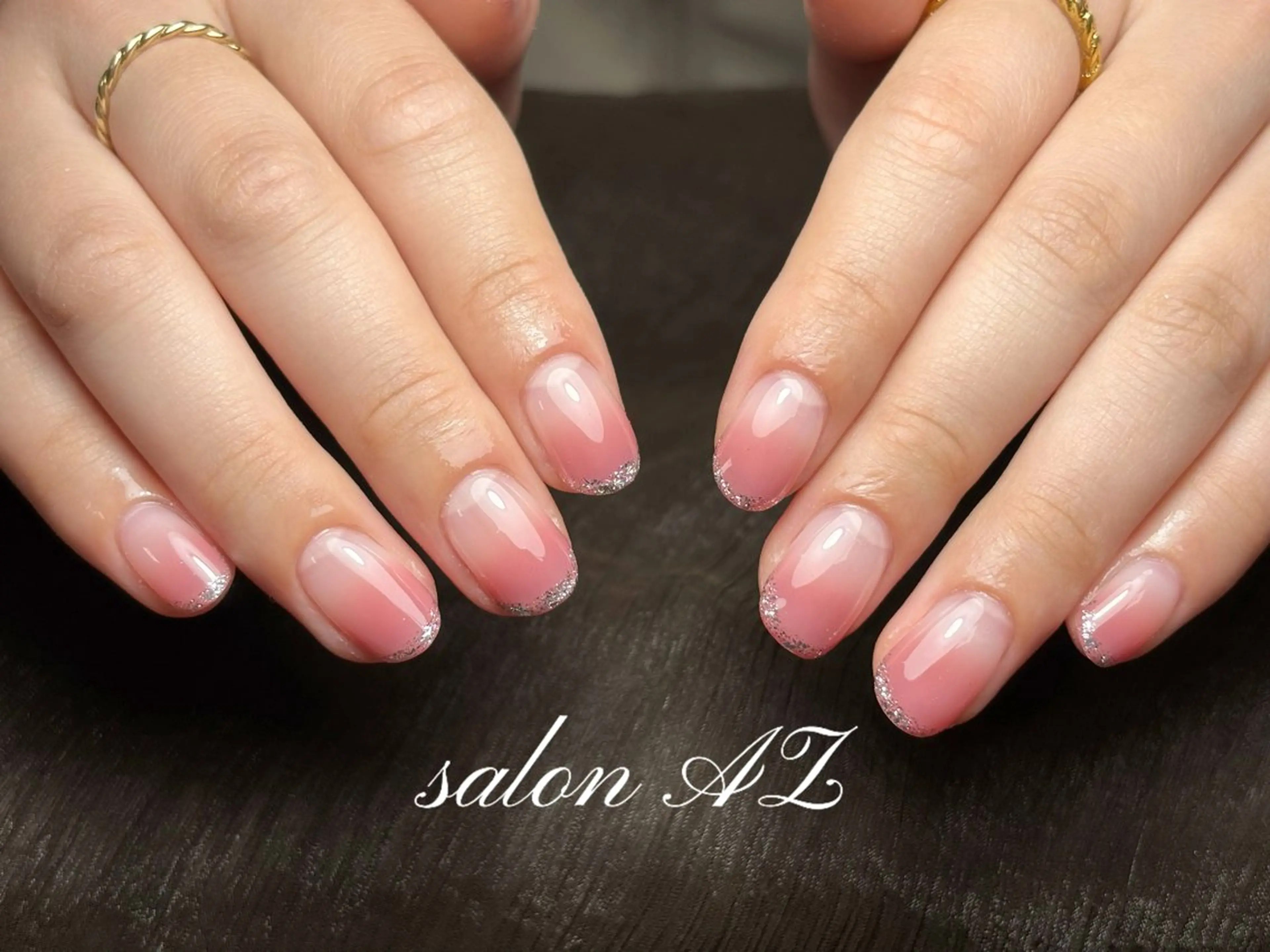 ネイル 長さ出し フットネイル フレンチネイル マグネットネイル ニュアンスネイル salon AZのネイルデザイン