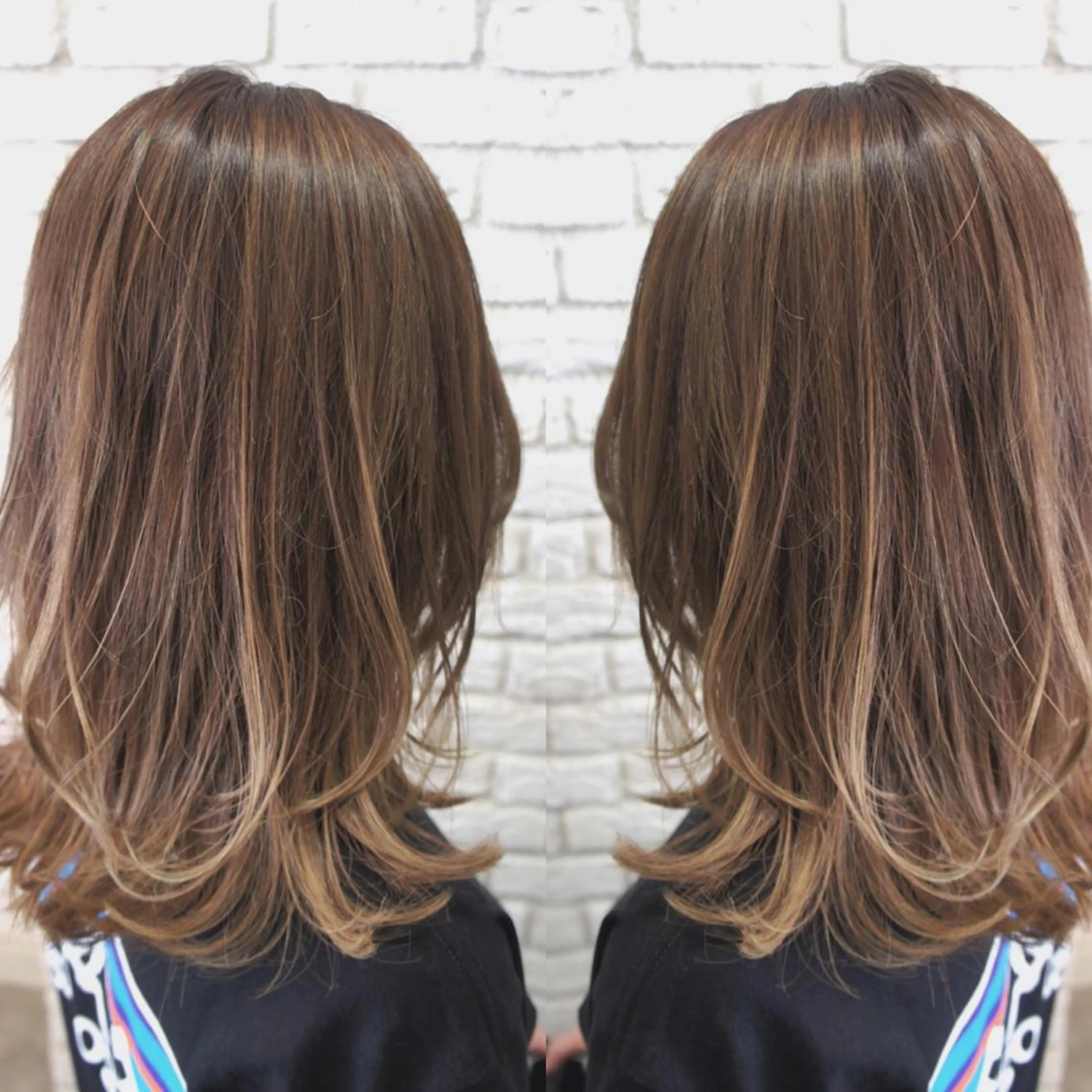 セミロング 山本 茉希のヘアスタイル