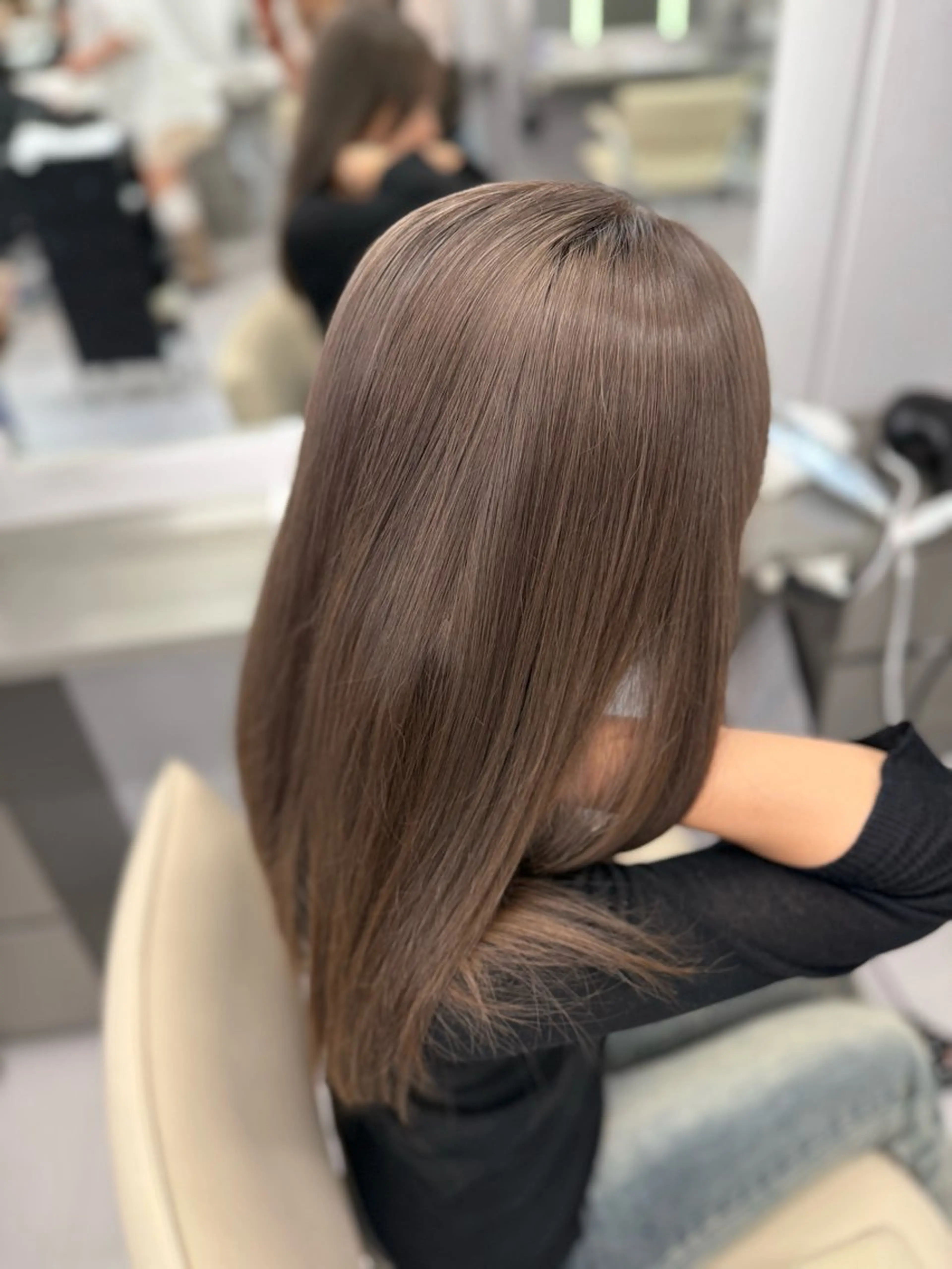ロング ケアカラー 髪質改善 akari/髪質改善 /ブリーチ/名古屋のヘアスタイル