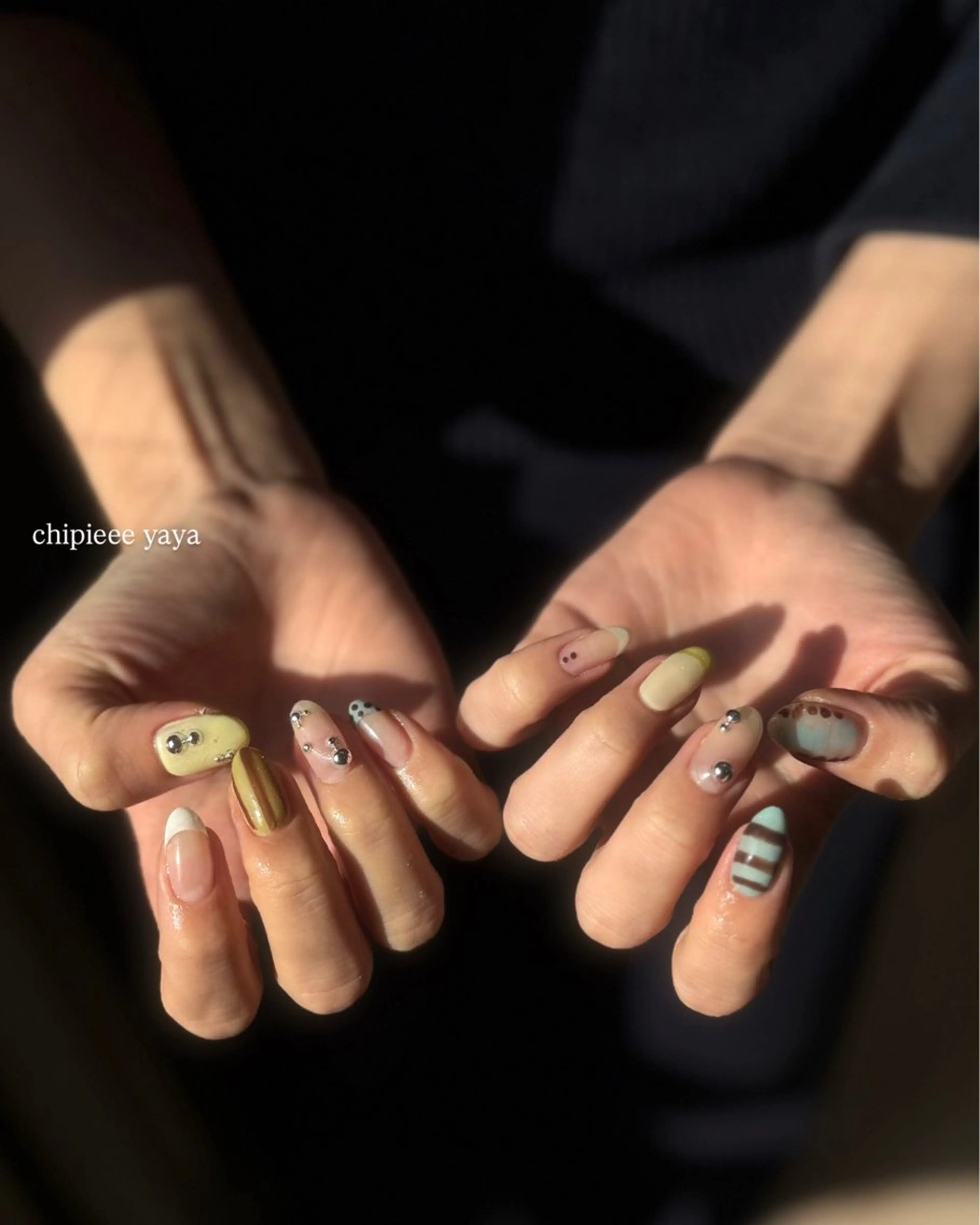 ネイル ハンドネイル Chipieee yayaのネイルデザイン