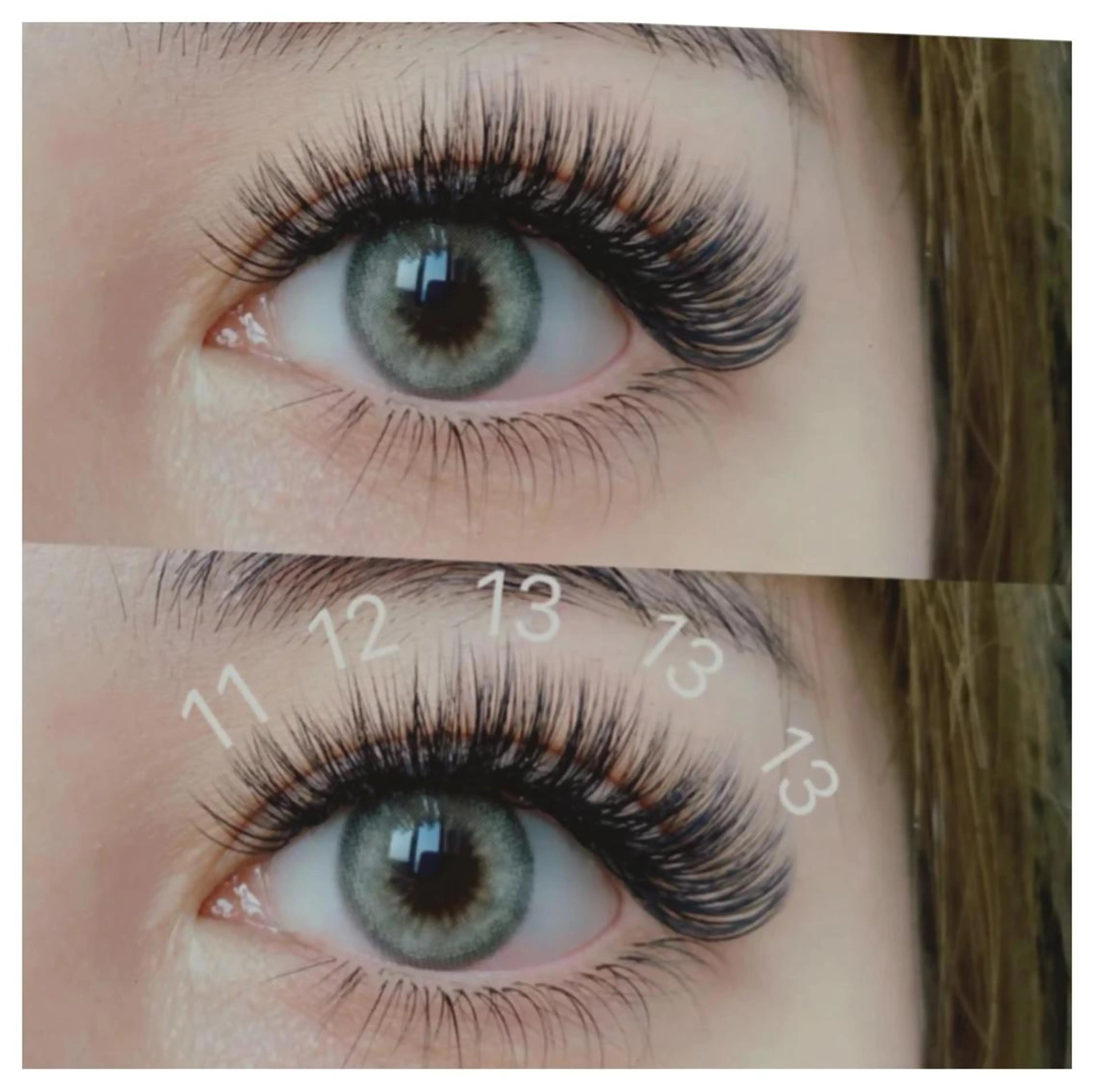 マツエク・マツパ バインドロック Dカール 神山 ビューティー・アイのマツエク・マツパデザイン