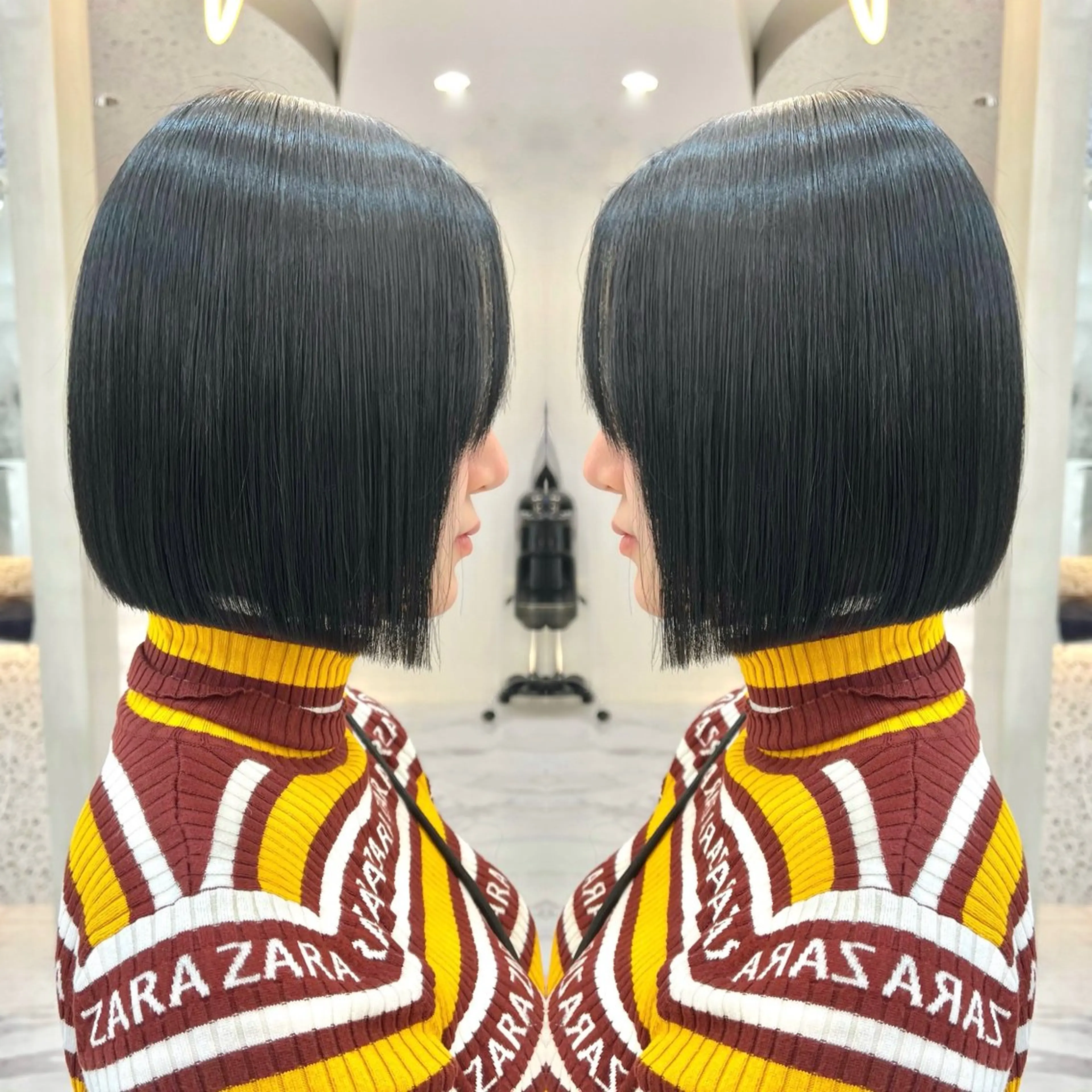 ショート ボブ/髪質改善/ ミディアム/浅川俊輝のヘアスタイル