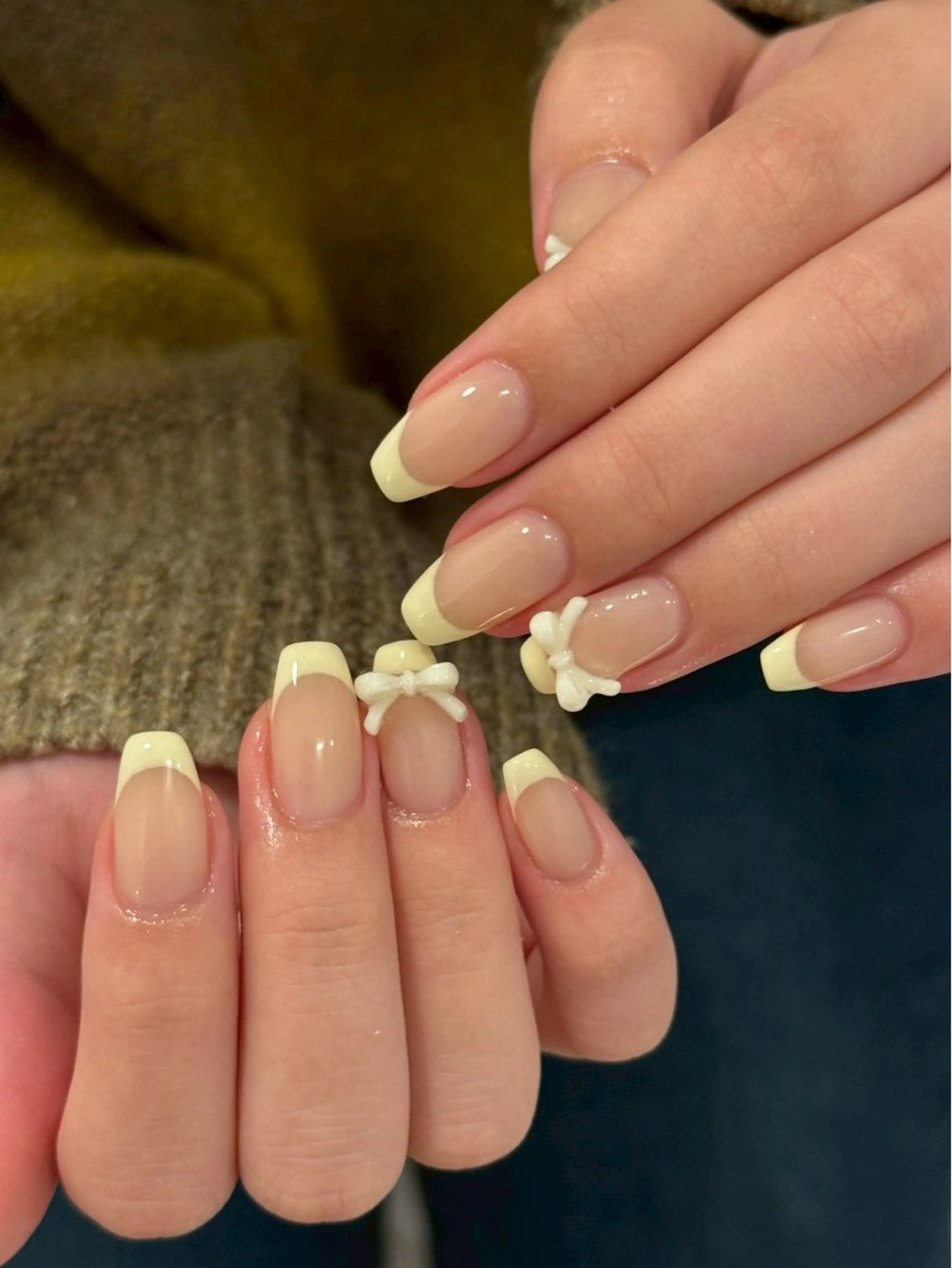 ネイル フレンチネイル ハンドネイル Rich+nail🫧仙台🫧所属・Rich+nail 🫧仙台🫧のネイルデザイン