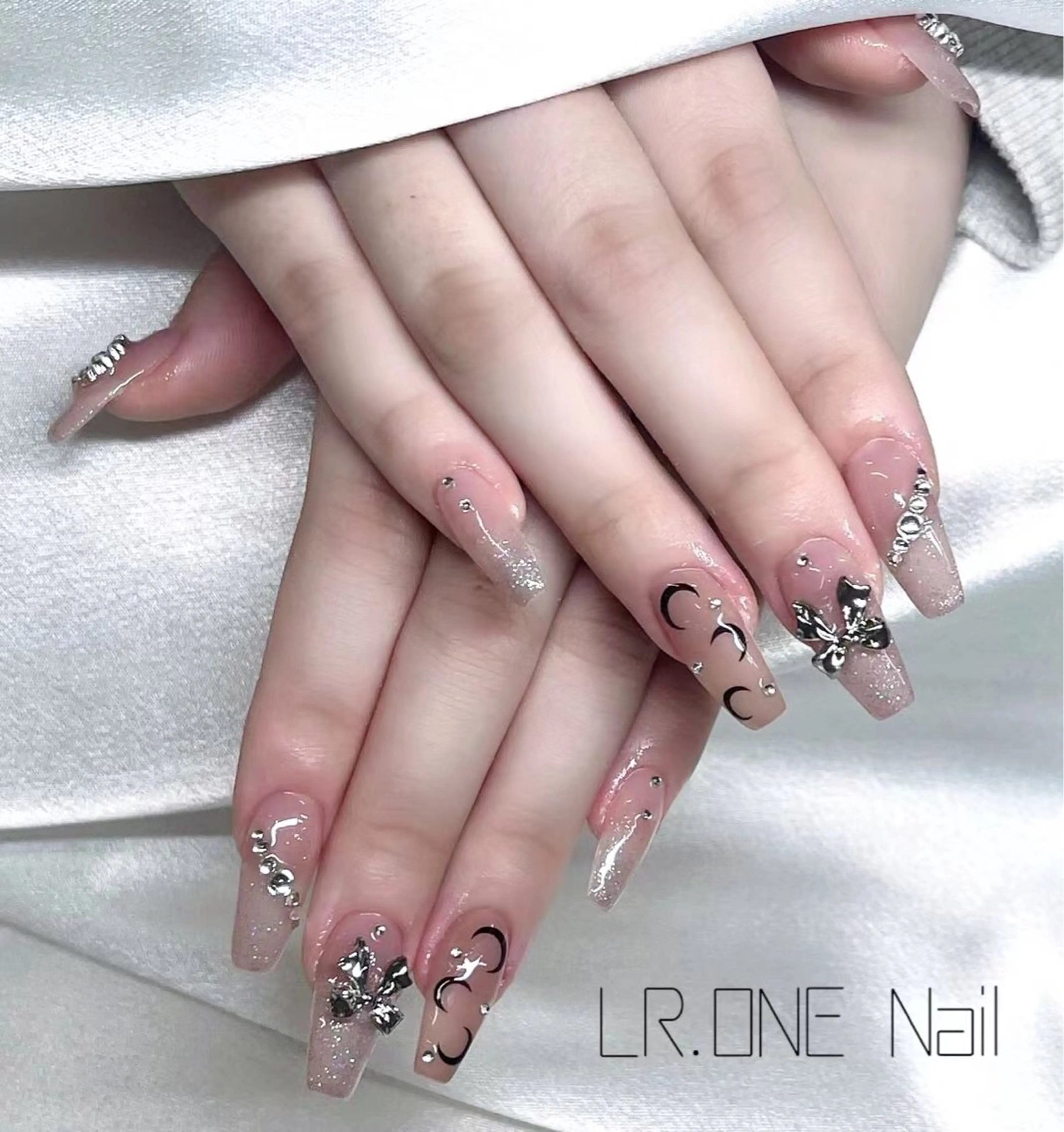 💍新規のみ❣️チップ長さ出し10本持ち込みデザイ🌸の写真