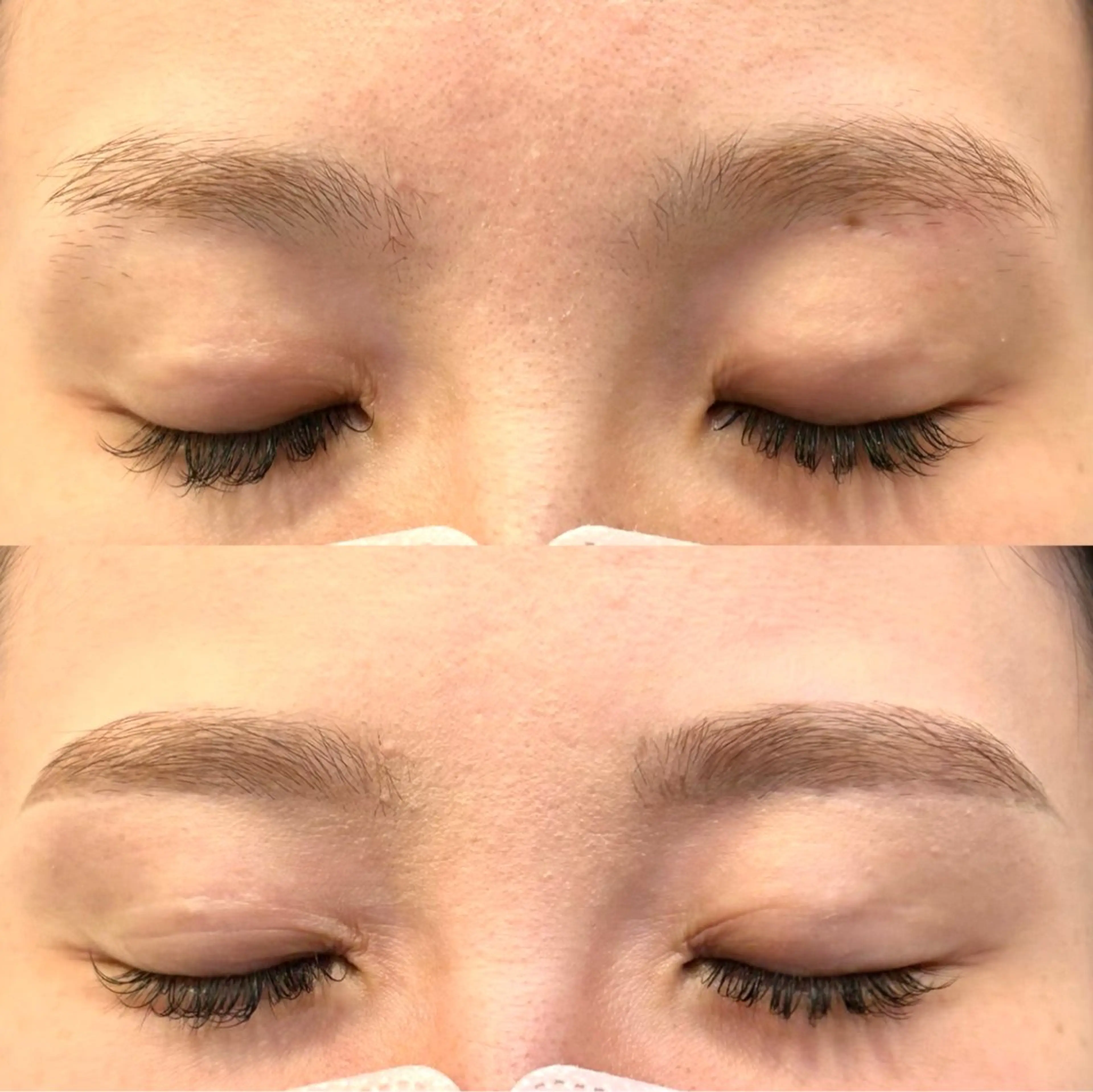 アイブロウ 眉毛ワックス脱毛 M.maison YUINAのマツエク・マツパデザイン