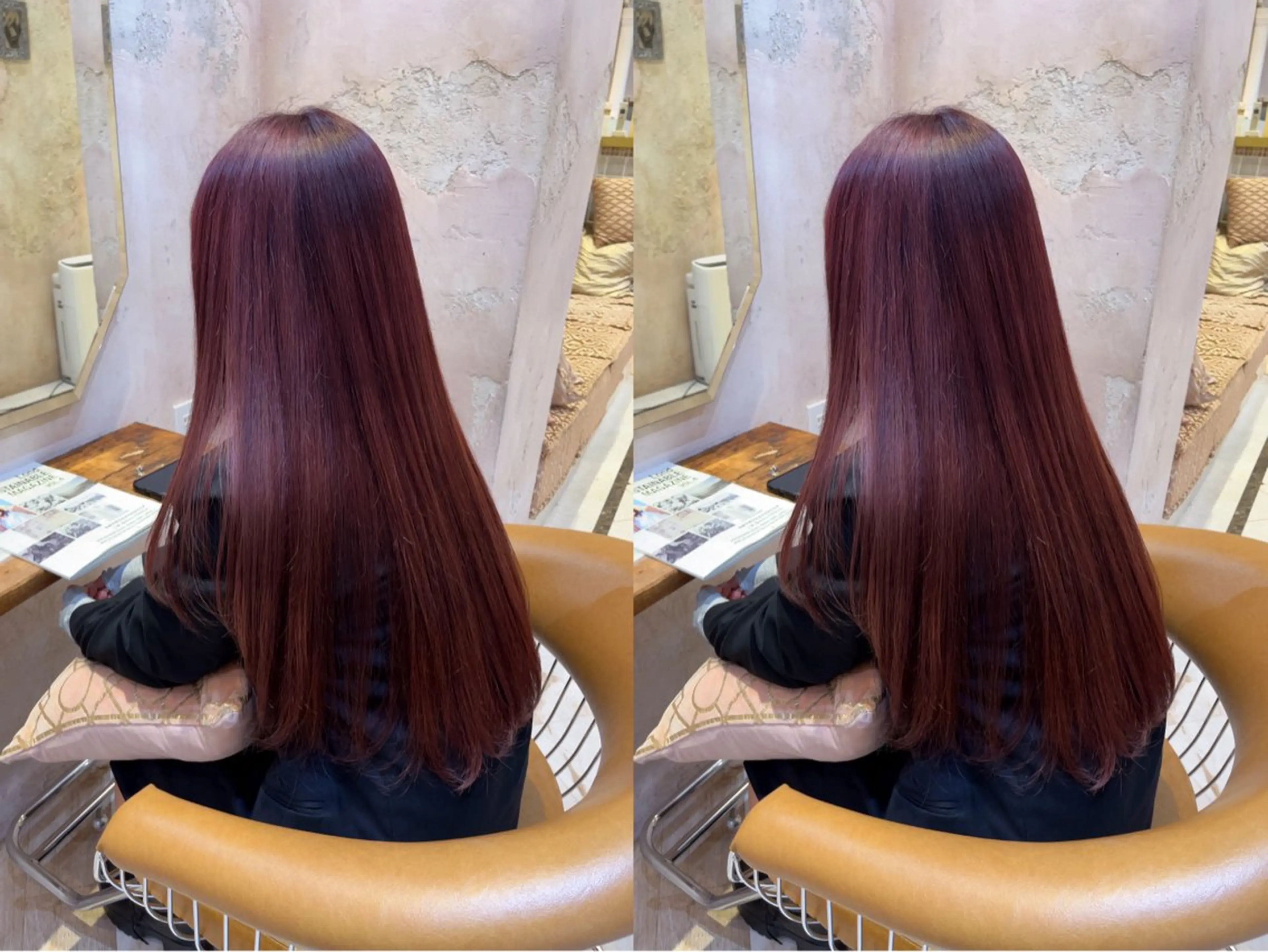 カラー ヘアカラー トリートメント 似合わせレイヤー 髪質改善/柴木琴愛のヘアスタイル