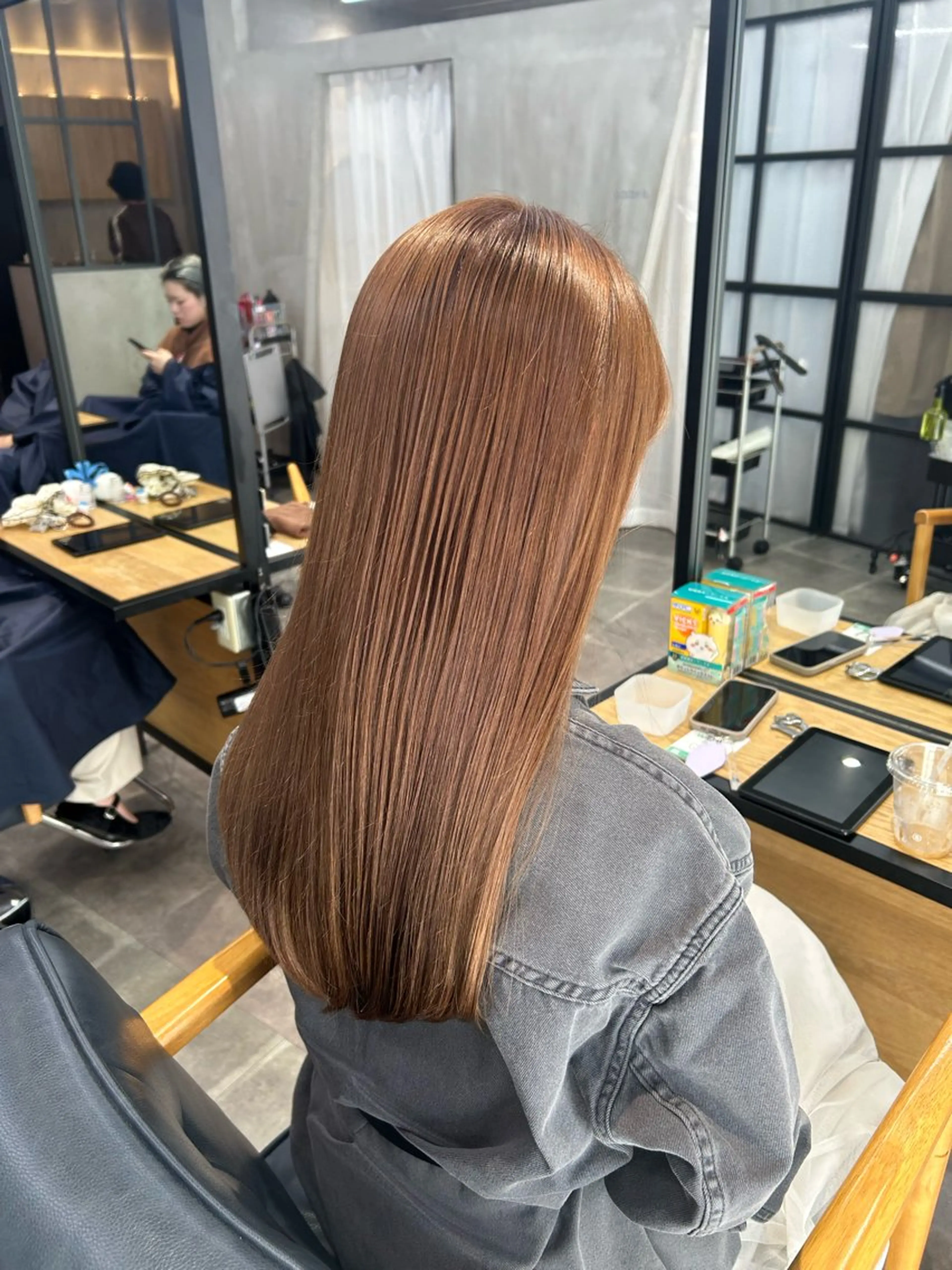 セミロング カラー カット ヘアカラー トリートメント アニメオタク美容師/ miharuのヘアスタイル