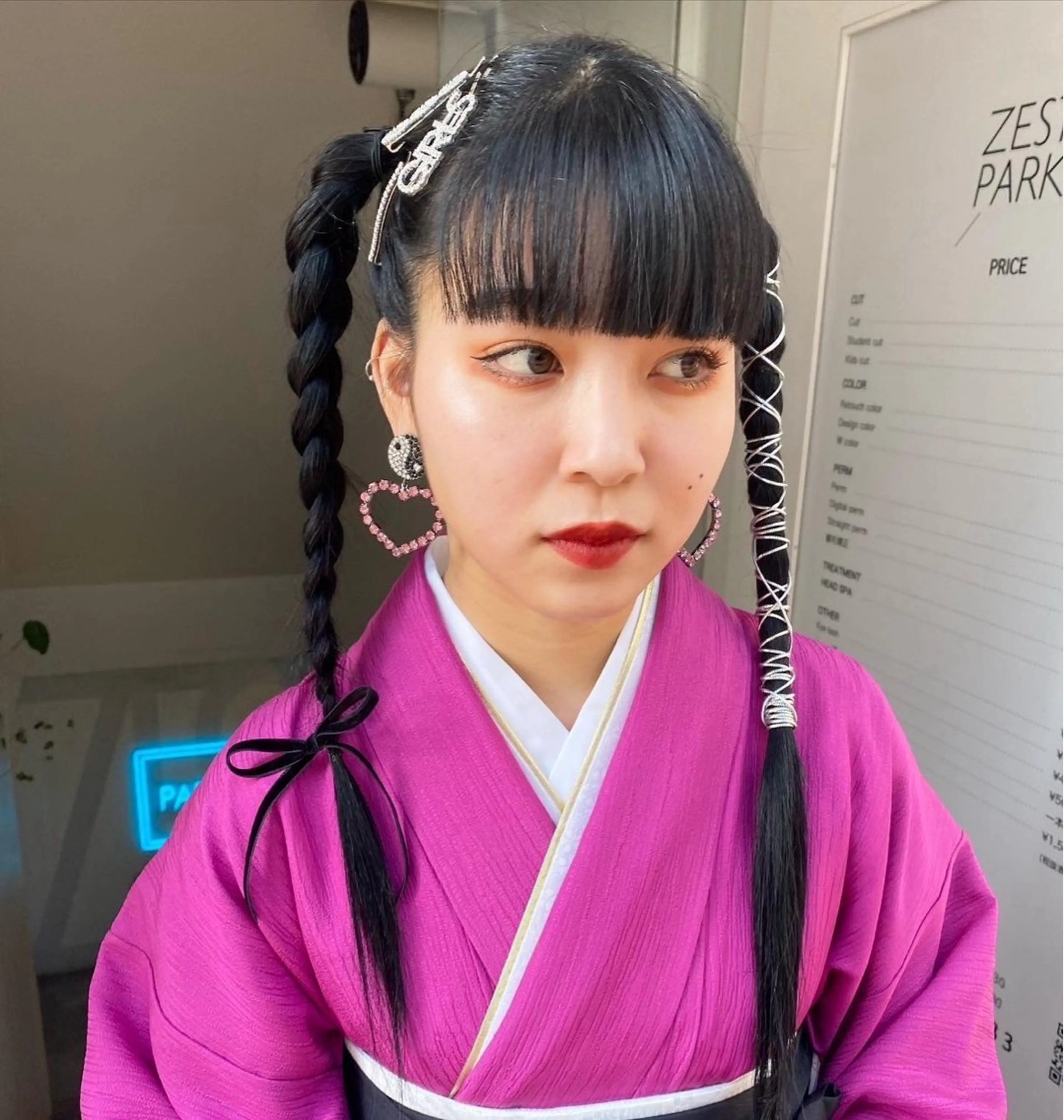 ヘアアレンジ ハイトーン特化 pepe🎀のヘアスタイル