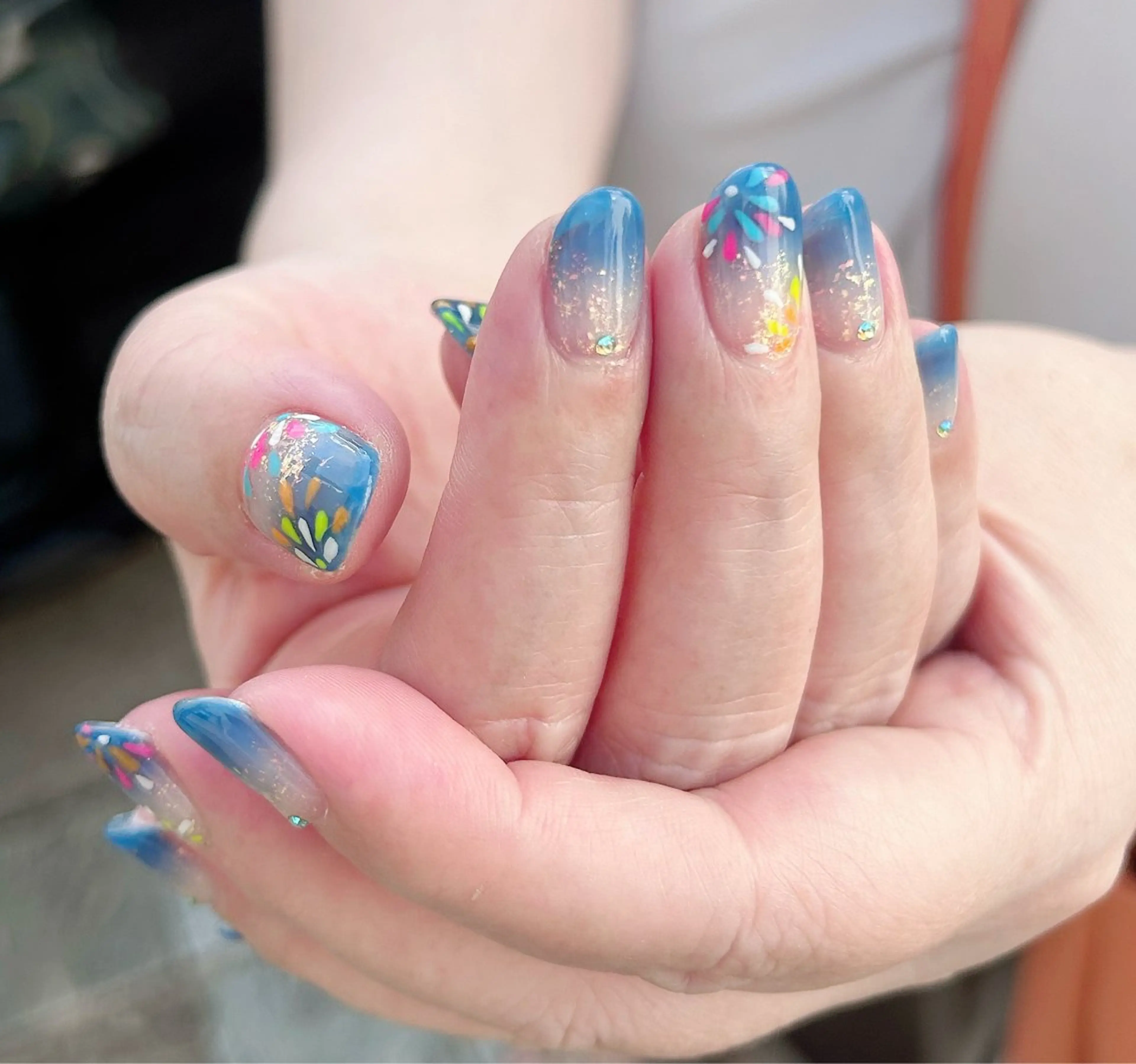 ネイル グラデーション 持ち込み Nail Salon Ｄream Mamのネイルデザイン