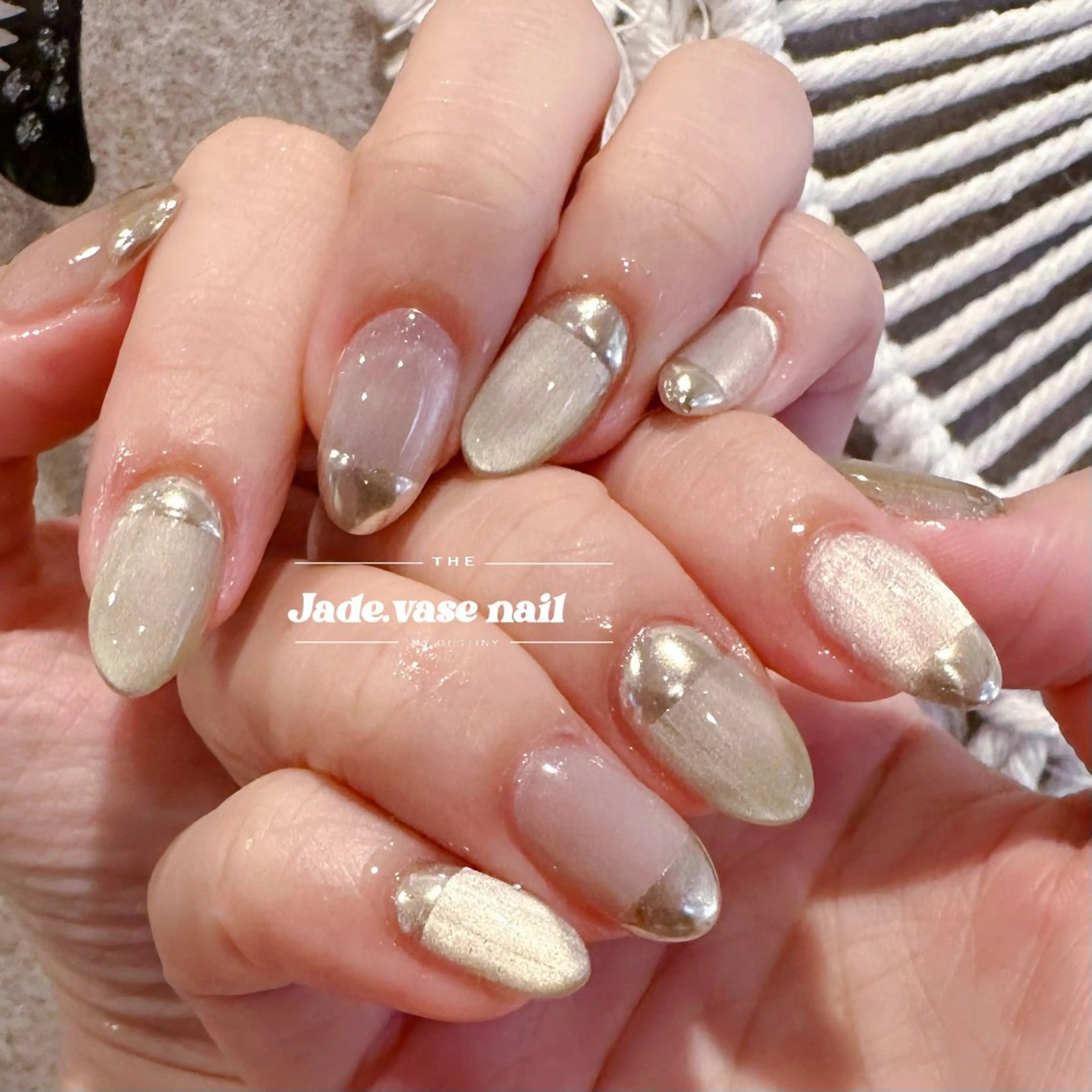 ネイル ハンドネイル ハンドケア ✰Jade.vase 银座のネイルデザイン
