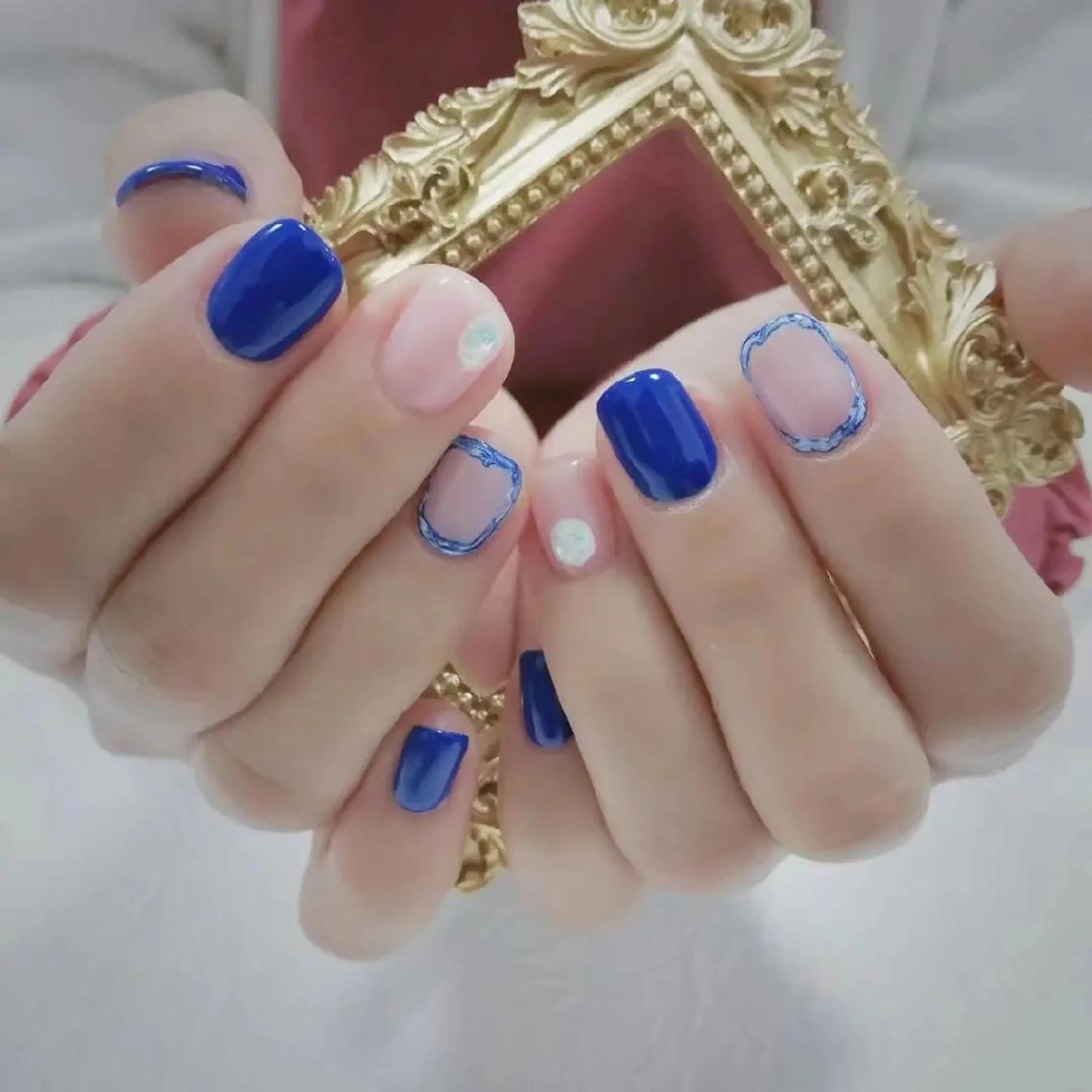 カラー ネイル ハンドネイル 横浜市中区曙町 E·U·Bネイルのネイルデザイン