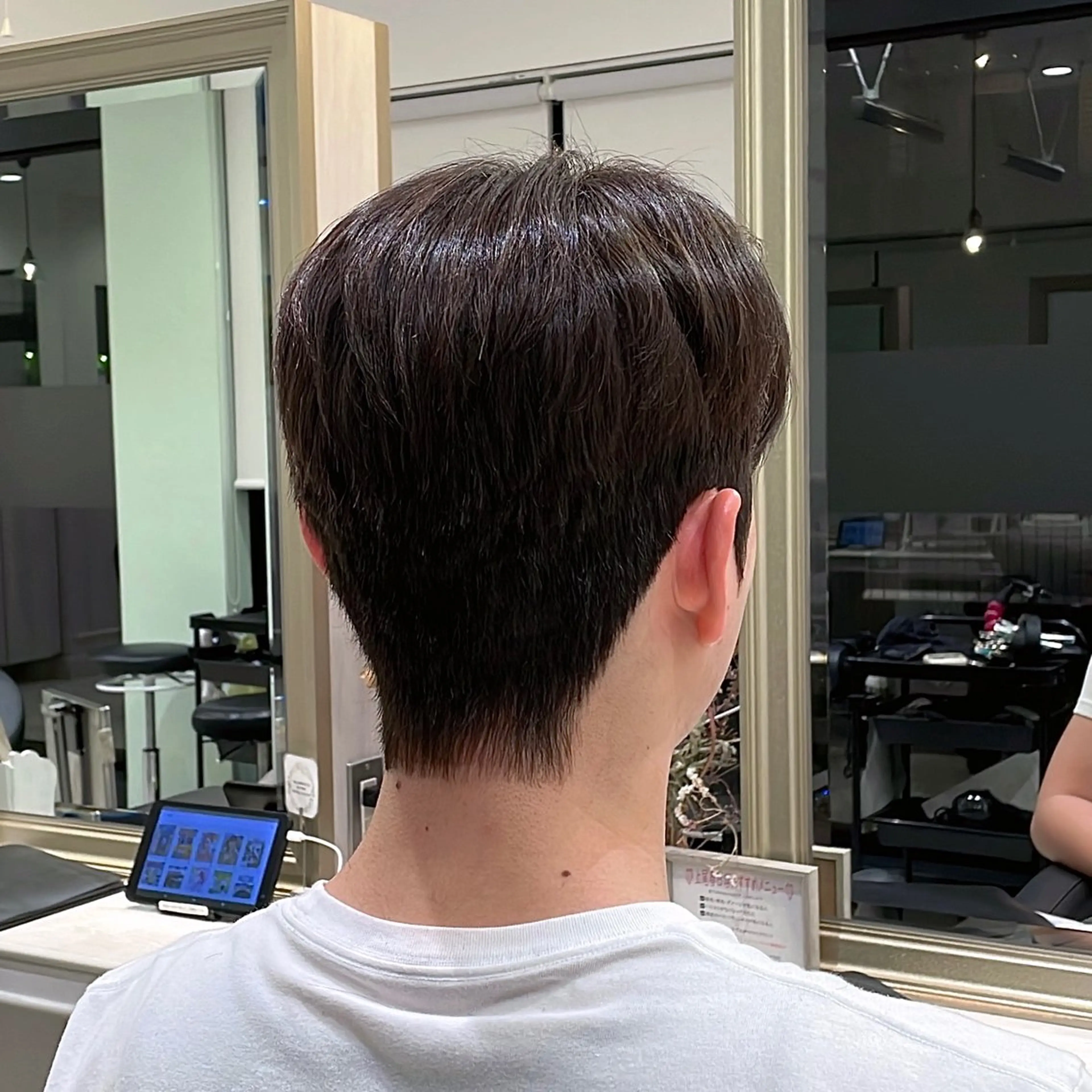 ショート パーマ ヘアアレンジ メンズ カット ヘアセット パク・ボミン小野リエ 韓国ハーフ🦊のその他イメージ