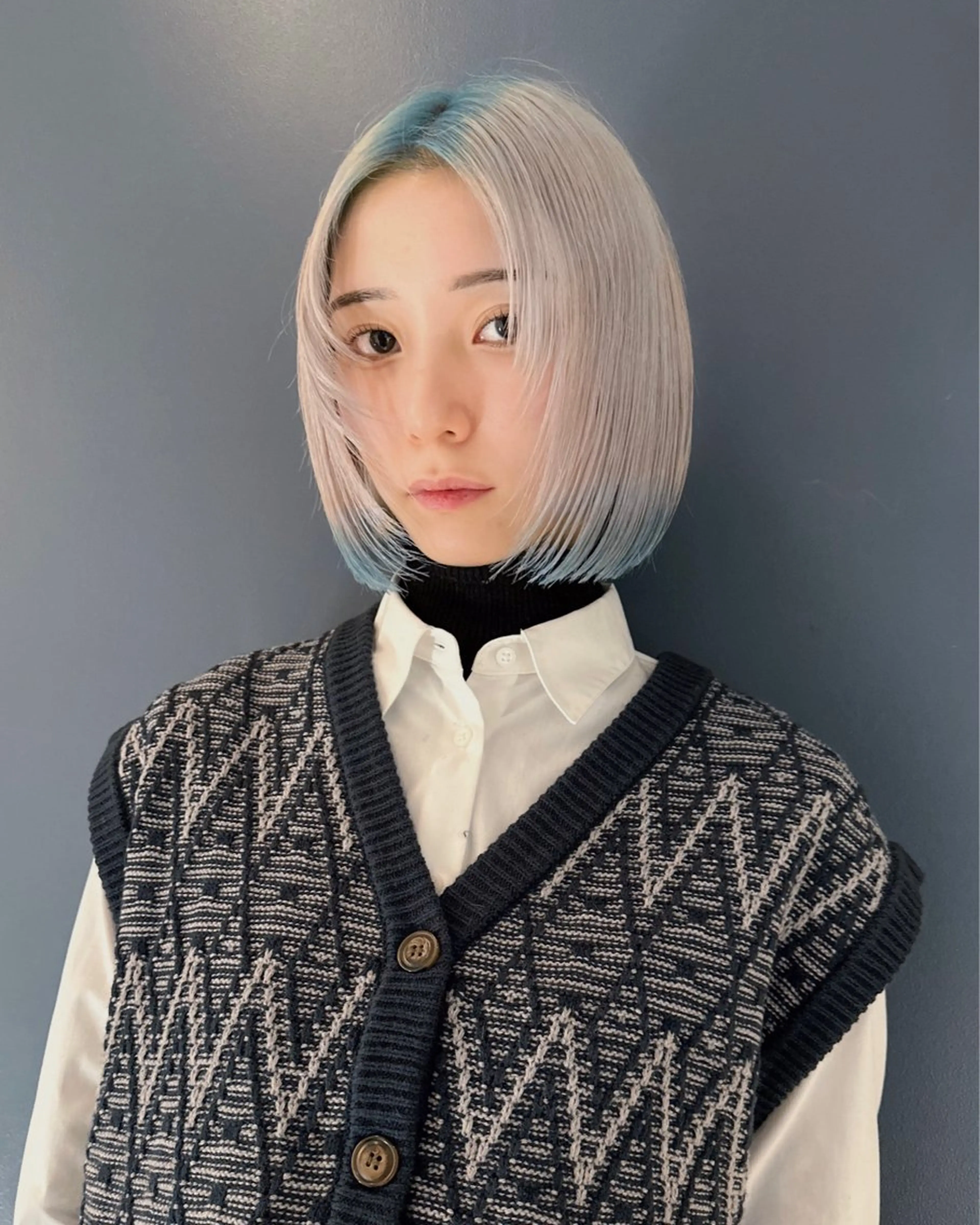 ショート カラー デザインカラー カット ヘアカラー レイヤー/パーマ /ウルフ/nabeのヘアスタイル