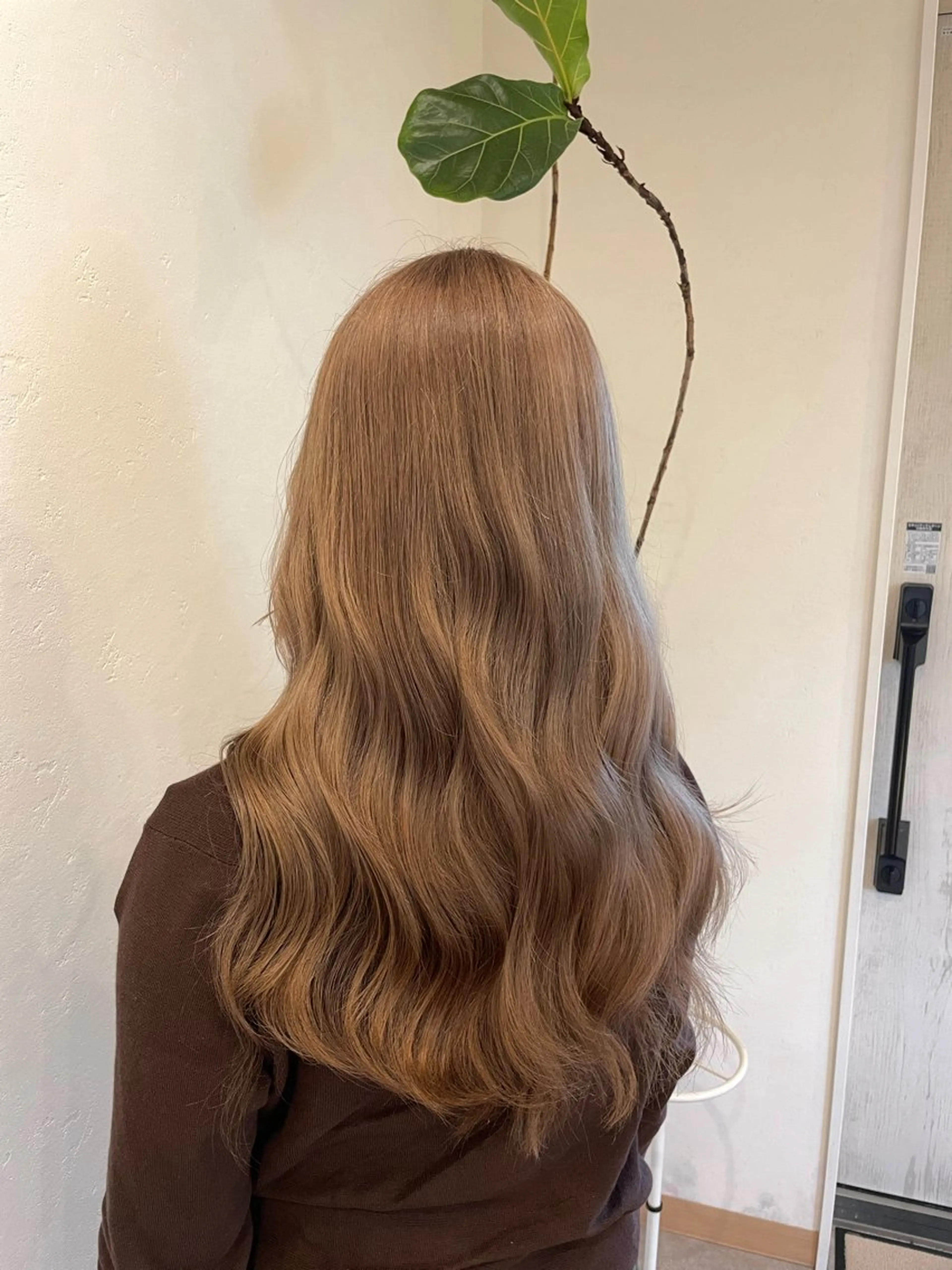 ロング カラー ベージュカラー ユナ ボブカット /ベージュのヘアスタイル