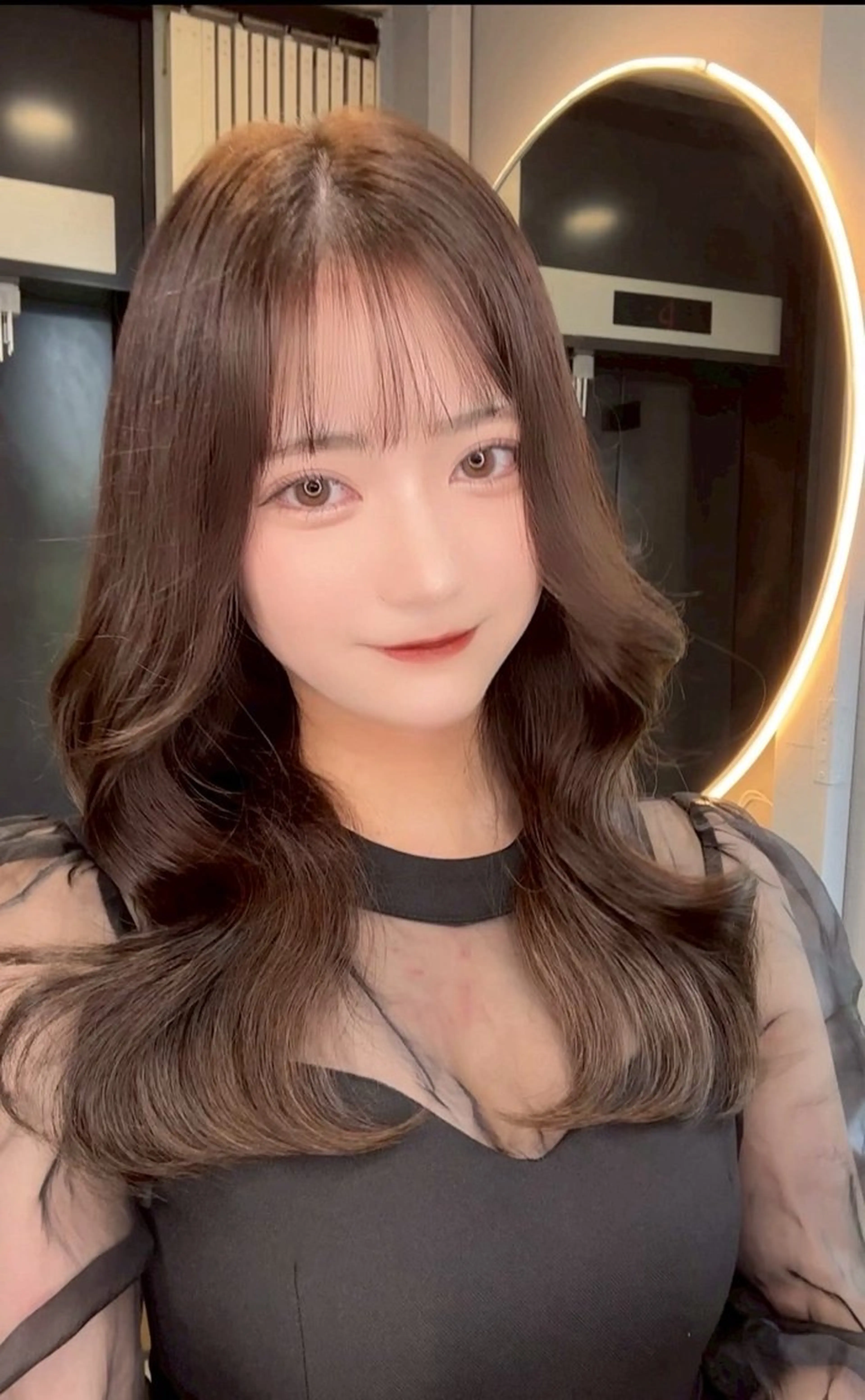 ロング カラー 山本 ダブルカラーあつきのヘアスタイル