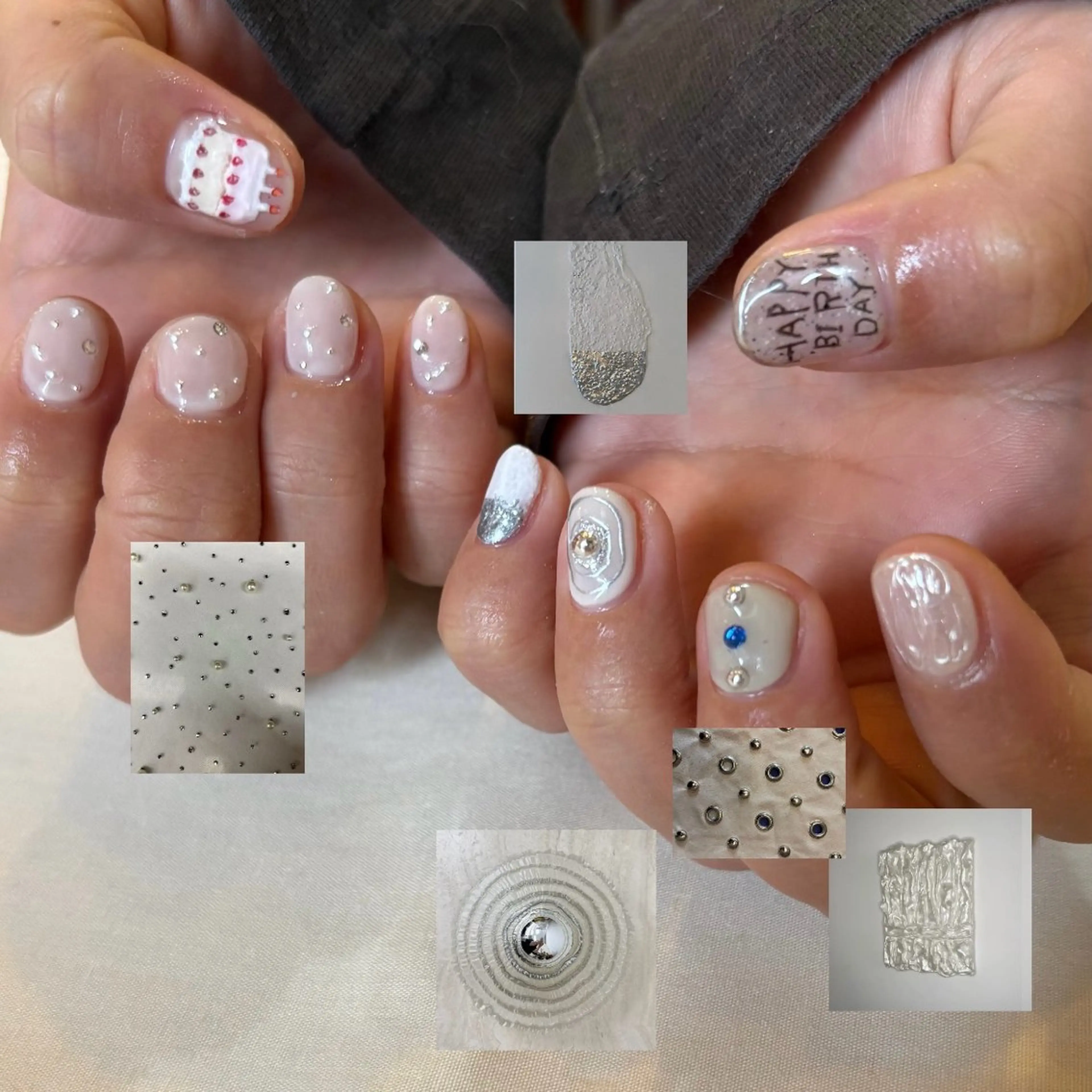 ネイル ハンドネイル 岩本 杏のネイルデザイン