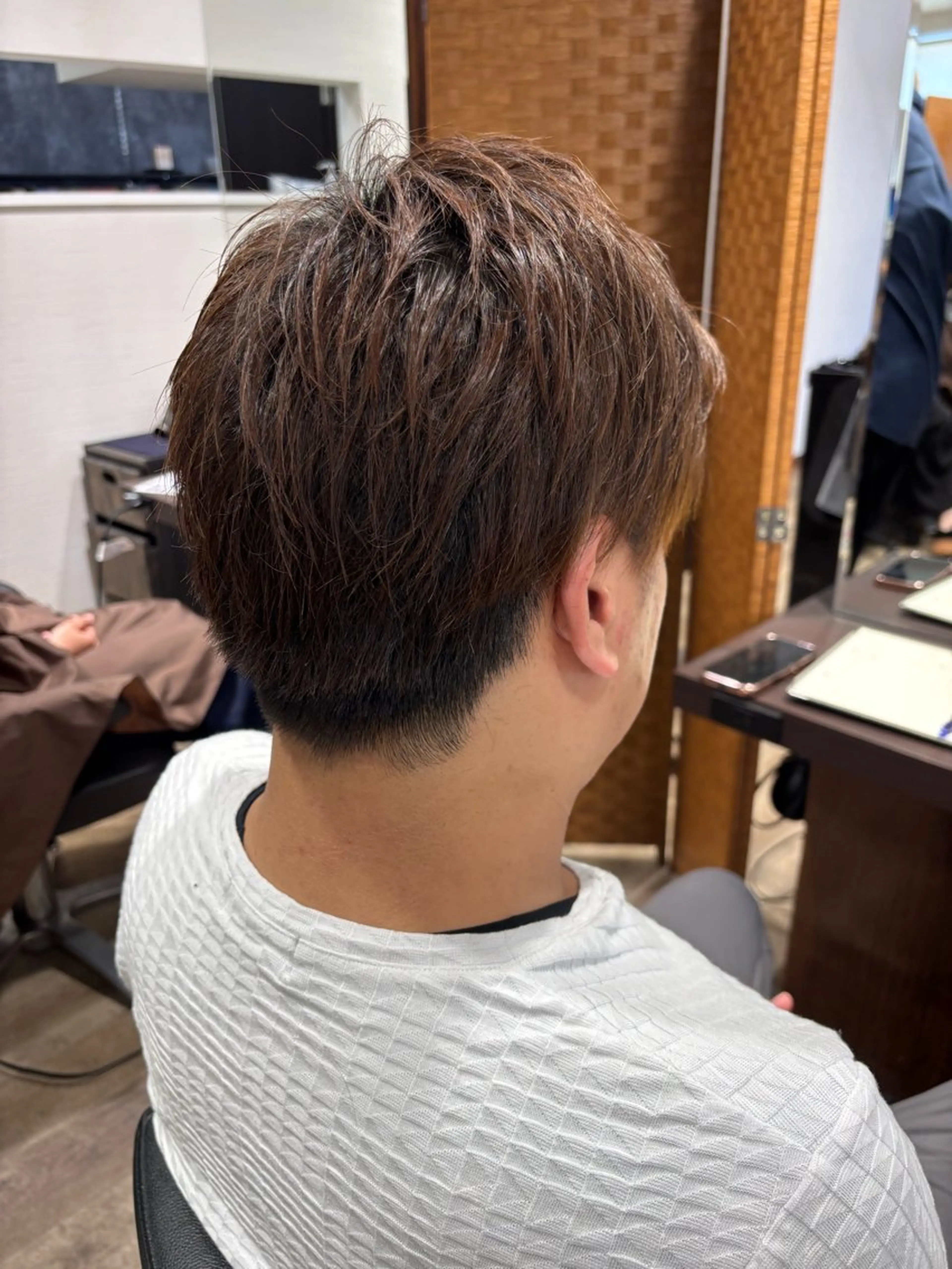 メンズ STROKE 玲菜のヘアスタイル