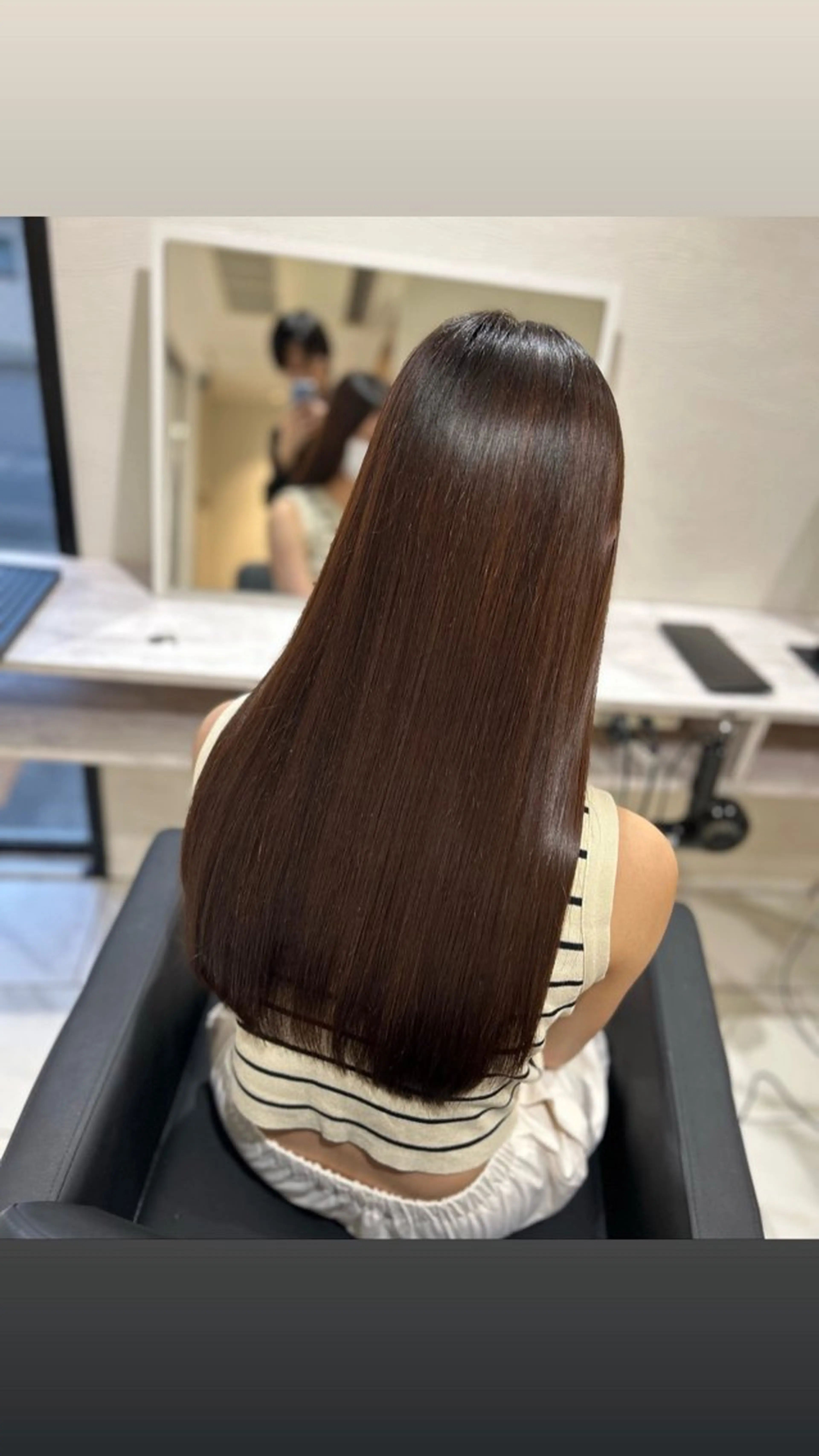 ロング ✨縮毛矯正/韓国 レイヤー/源✨のヘアスタイル