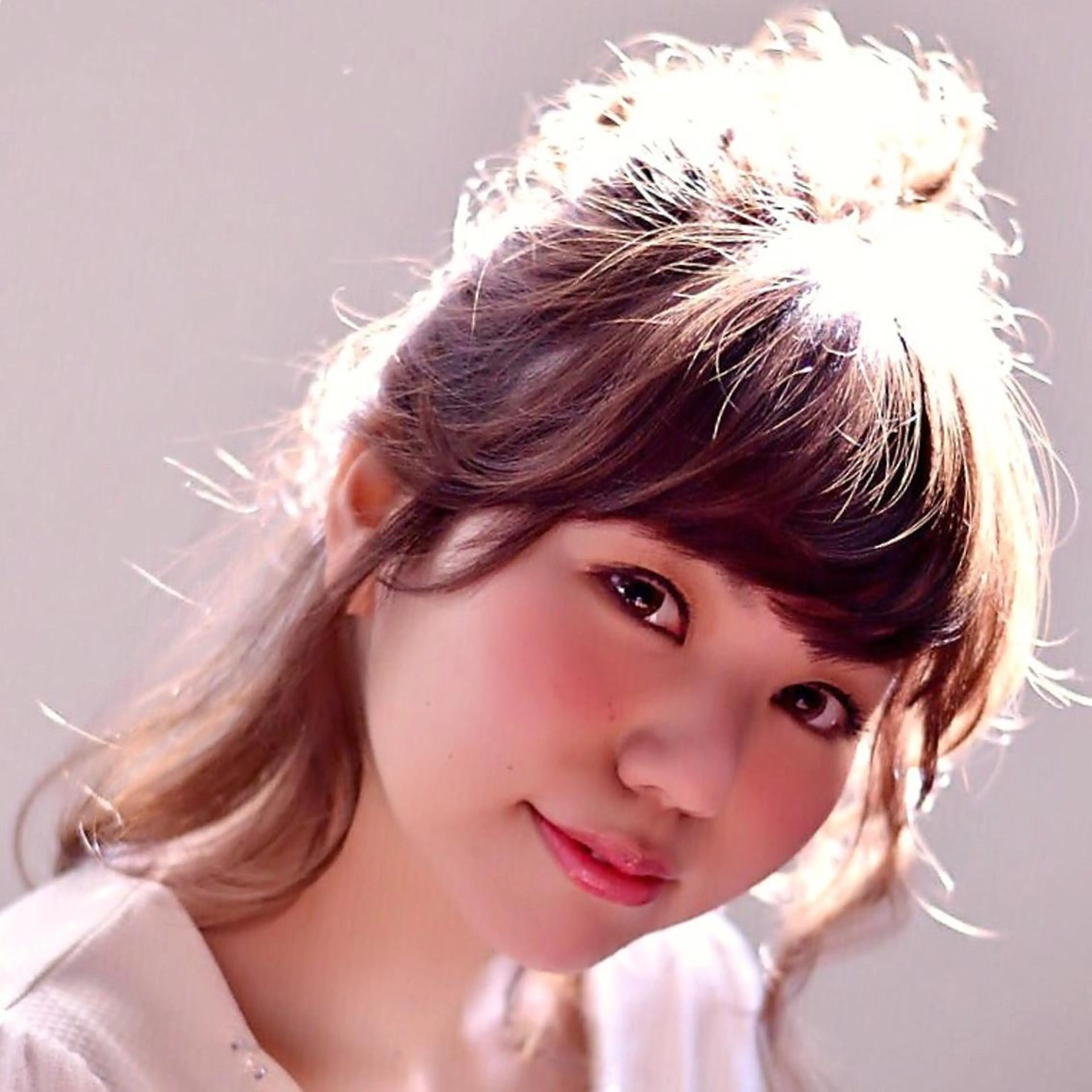 セミロング カラー ヘアアレンジ 吉祥寺aivee 若手注目スタッフのヘアスタイル