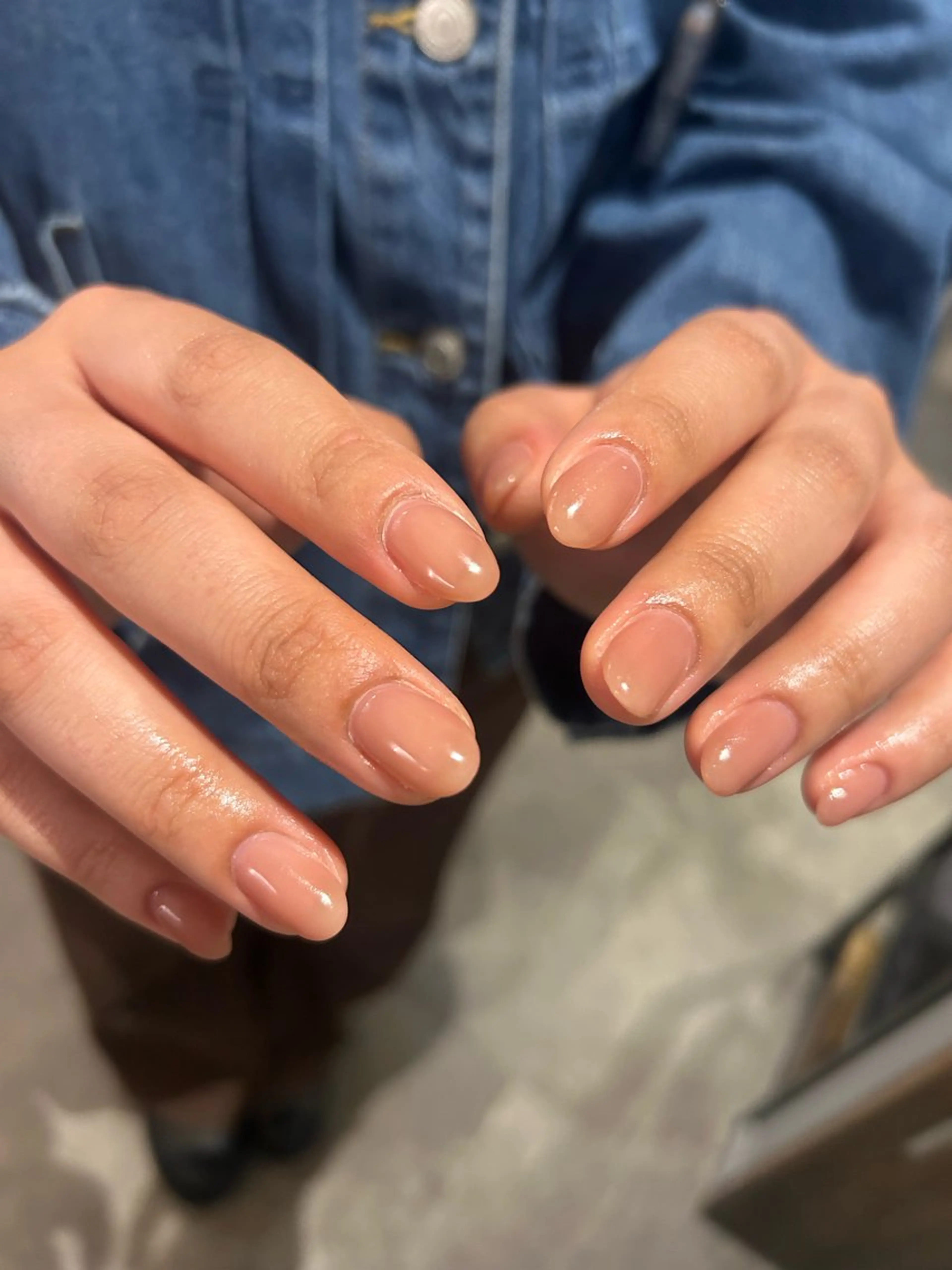 ネイル ワンカラーネイル ハンドネイル YUKA 💠のネイルデザイン