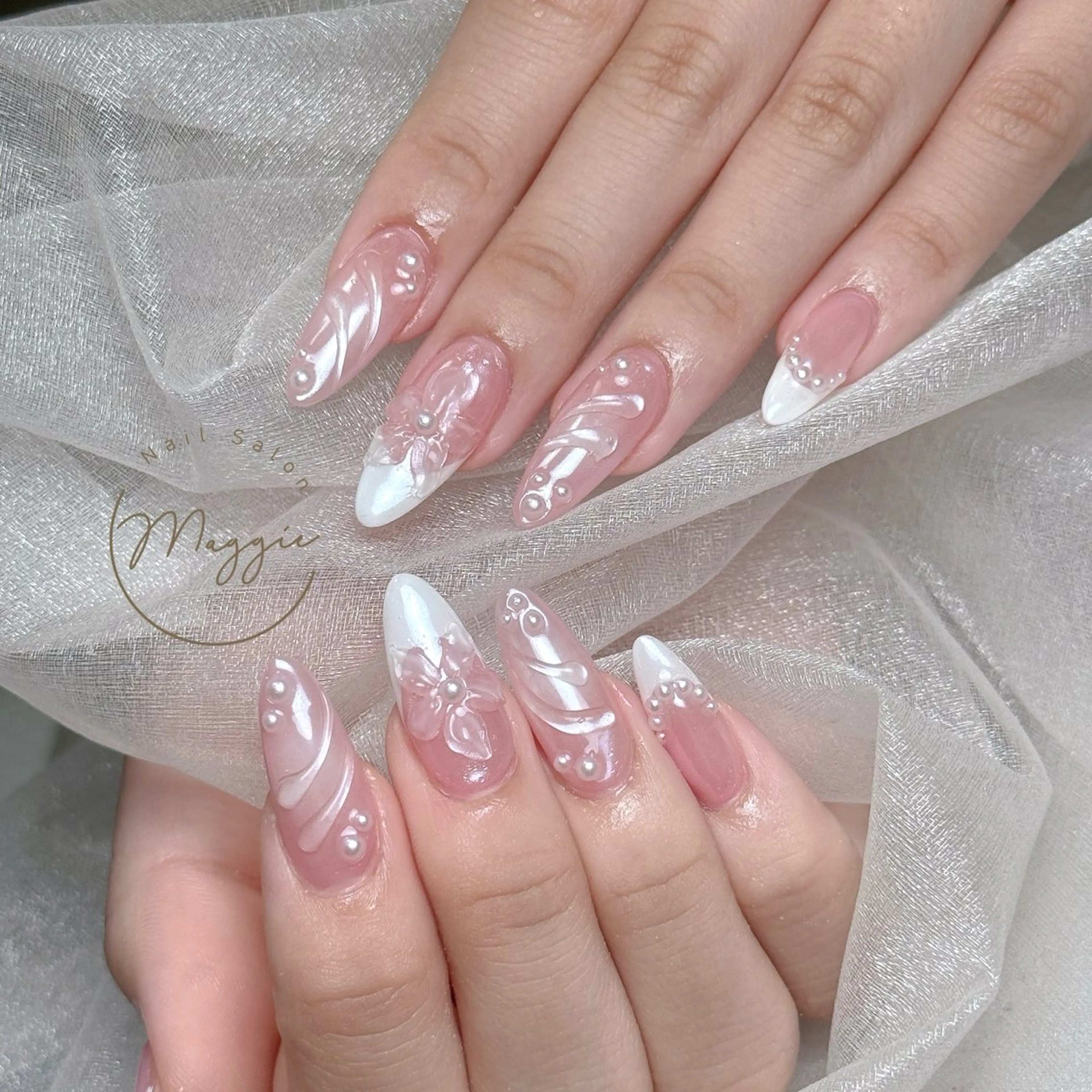 ネイル ハンドネイル Maggie Nail🦩のネイルデザイン