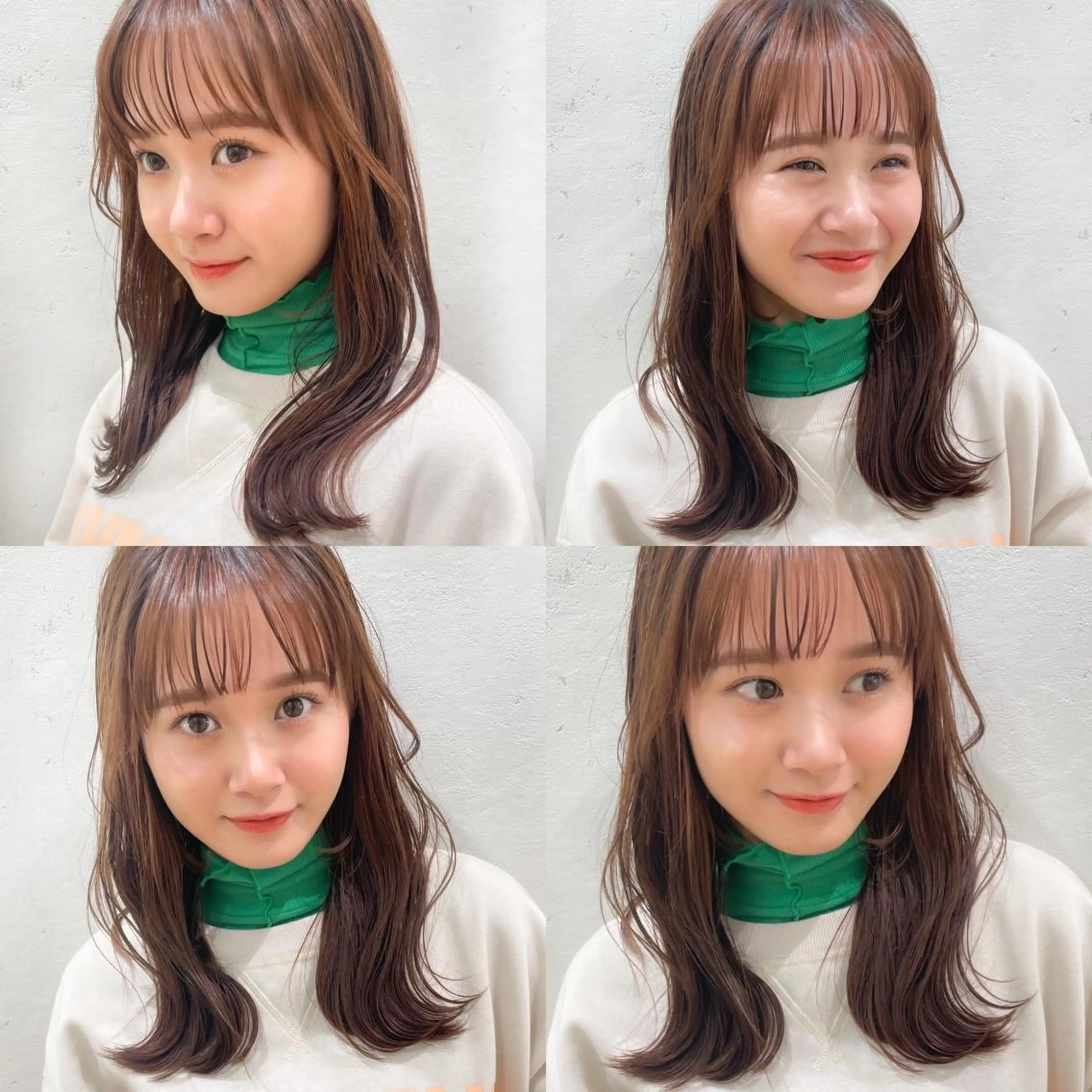 セミロング 育休中4/30- 予約受付/野崎かよのヘアスタイル