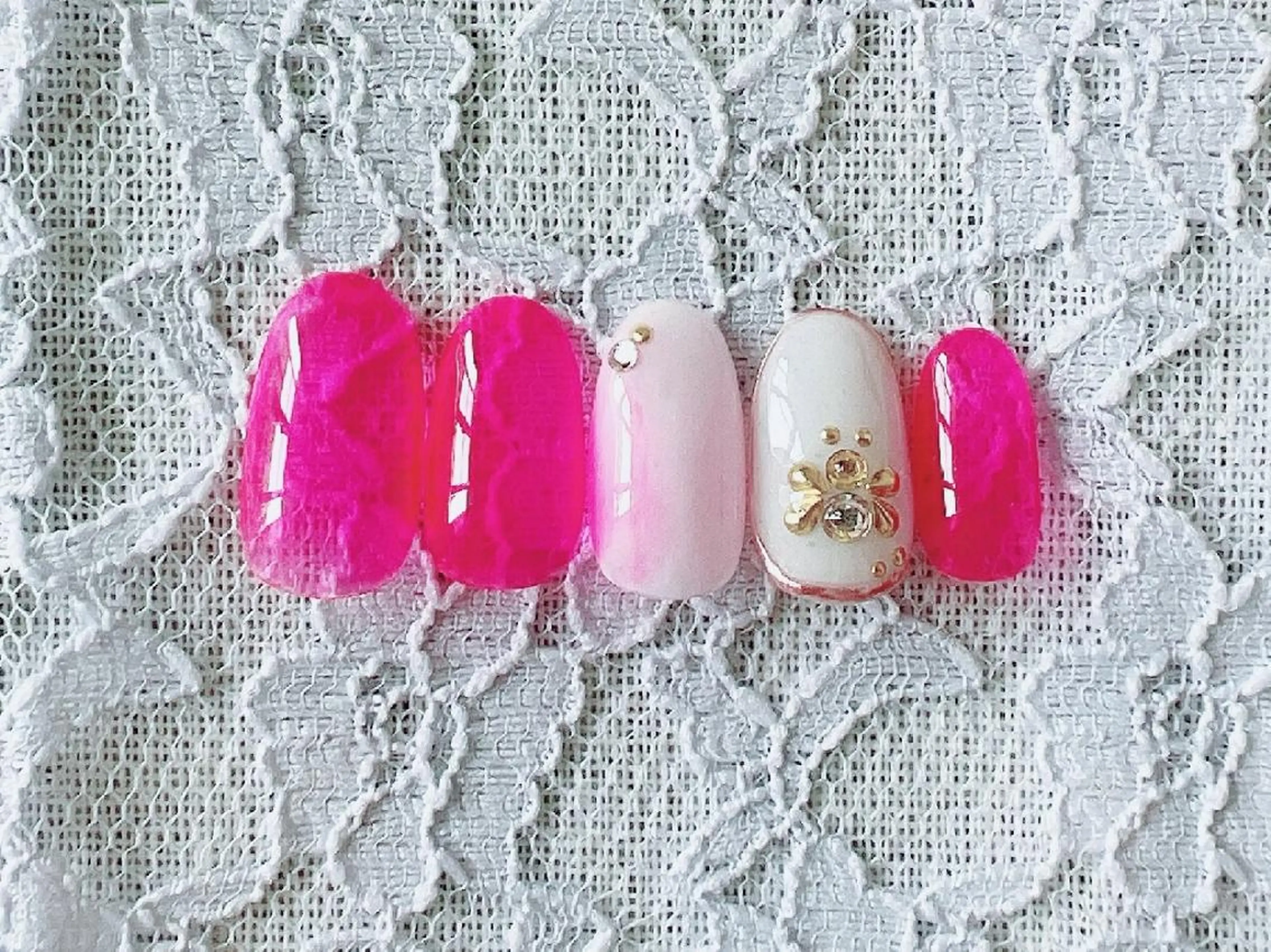 ネイル ハンドネイル Ribbon 佐野店のネイルデザイン