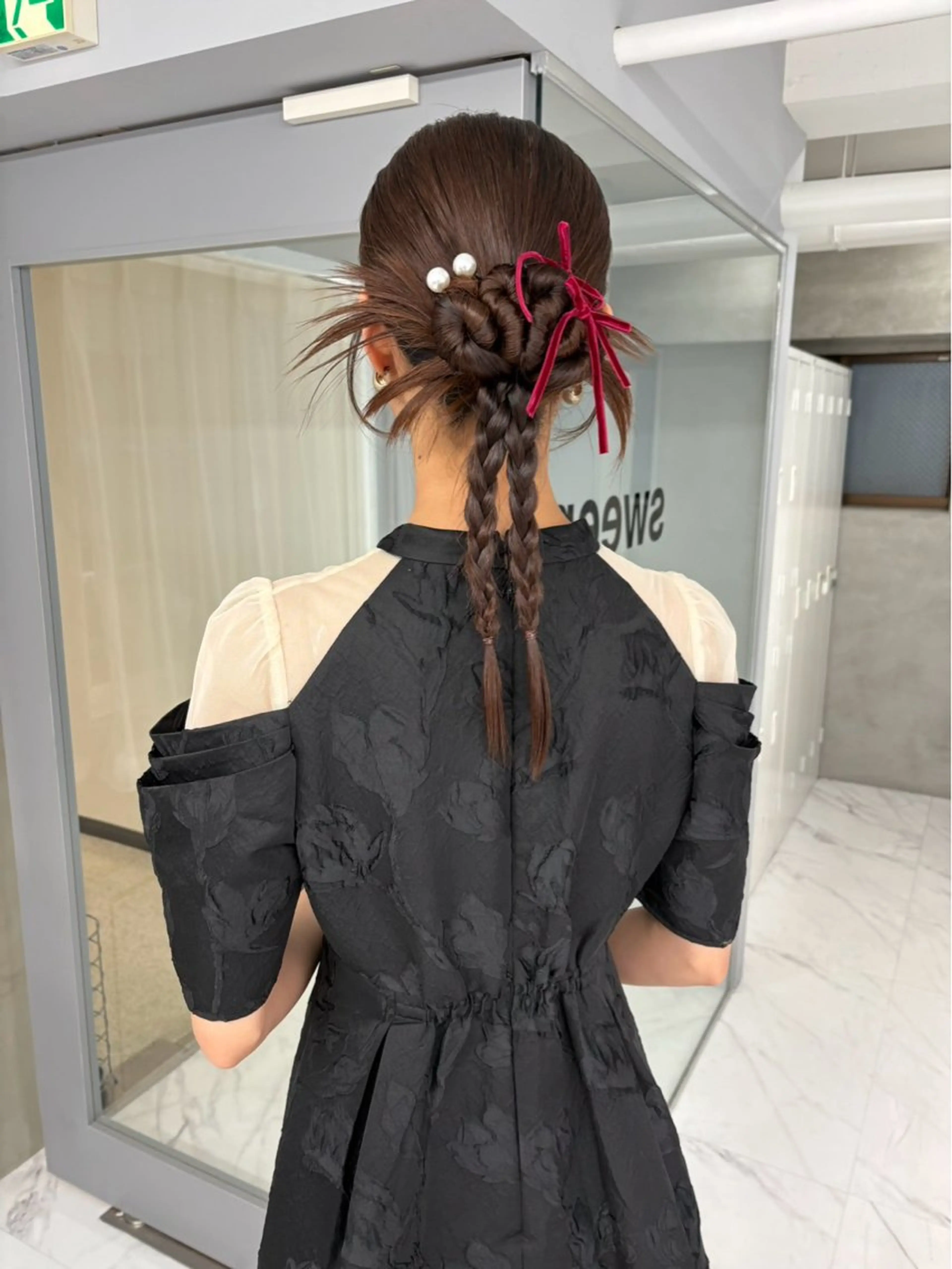 【お呼ばれやライブなどの時に♪】🎀ヘアアレンジ🎀の写真