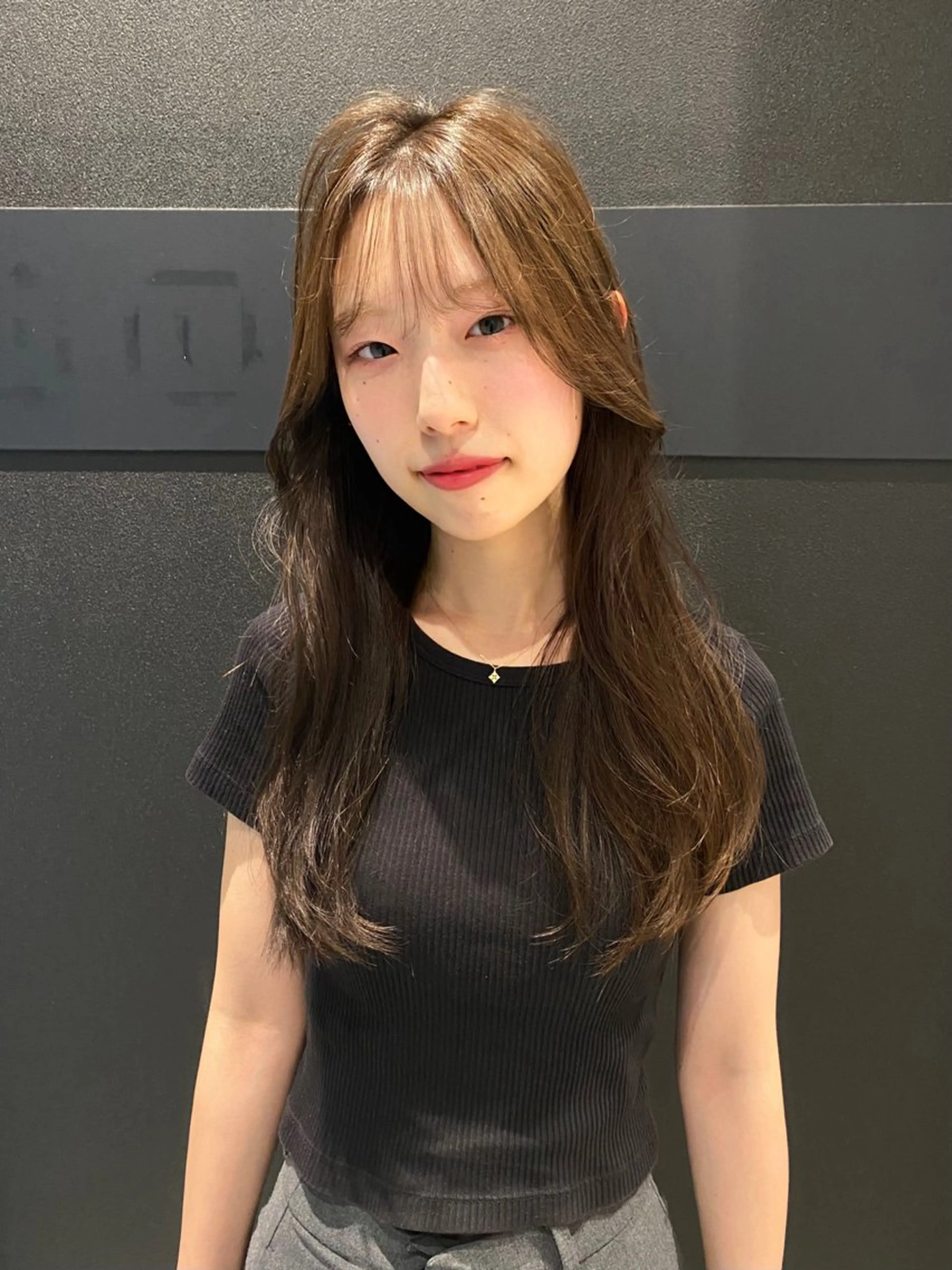 ロング カラー カット 縮毛矯正 トリートメント mai / linoah˚✧のヘアスタイル