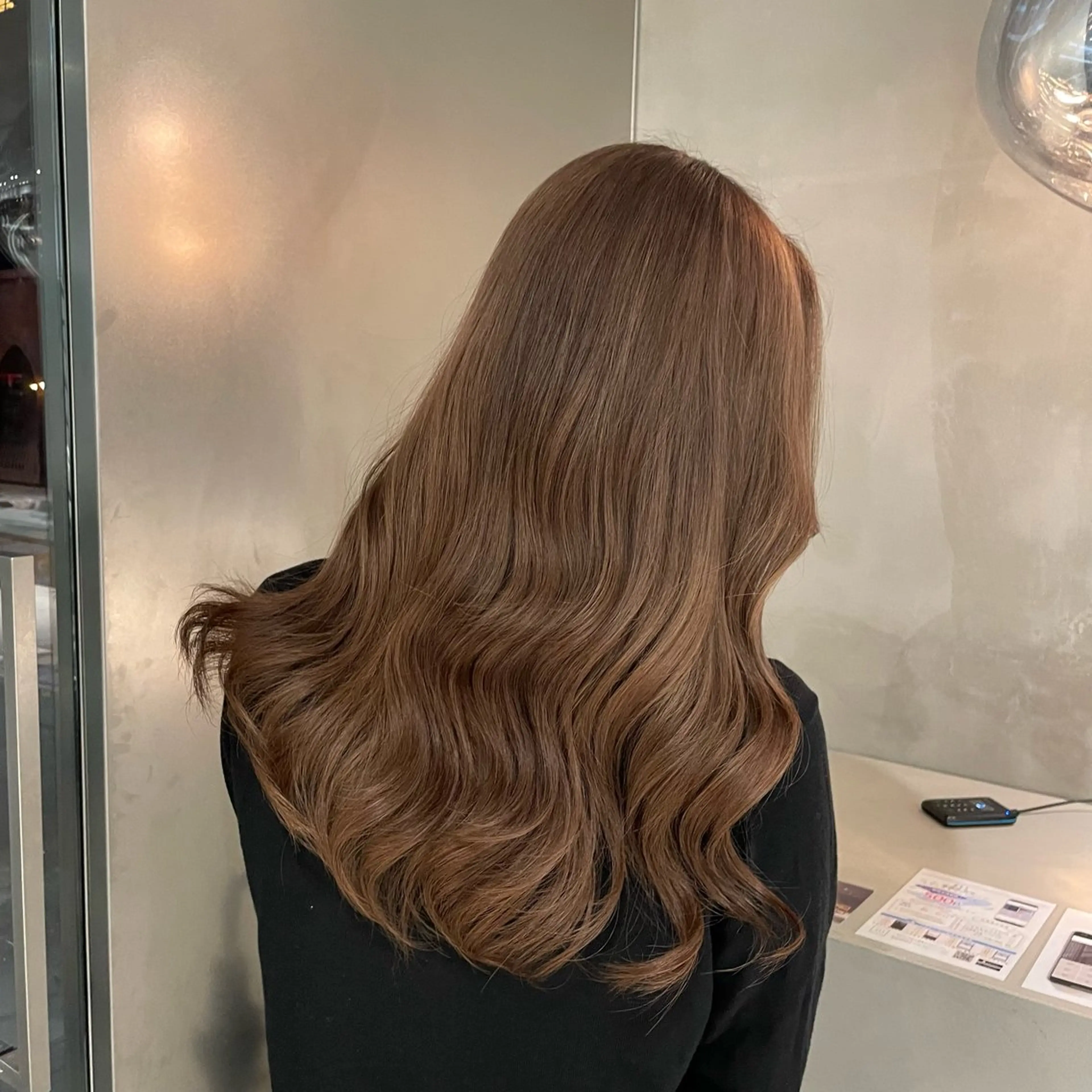 ロング カラー 後藤 香乃のヘアスタイル