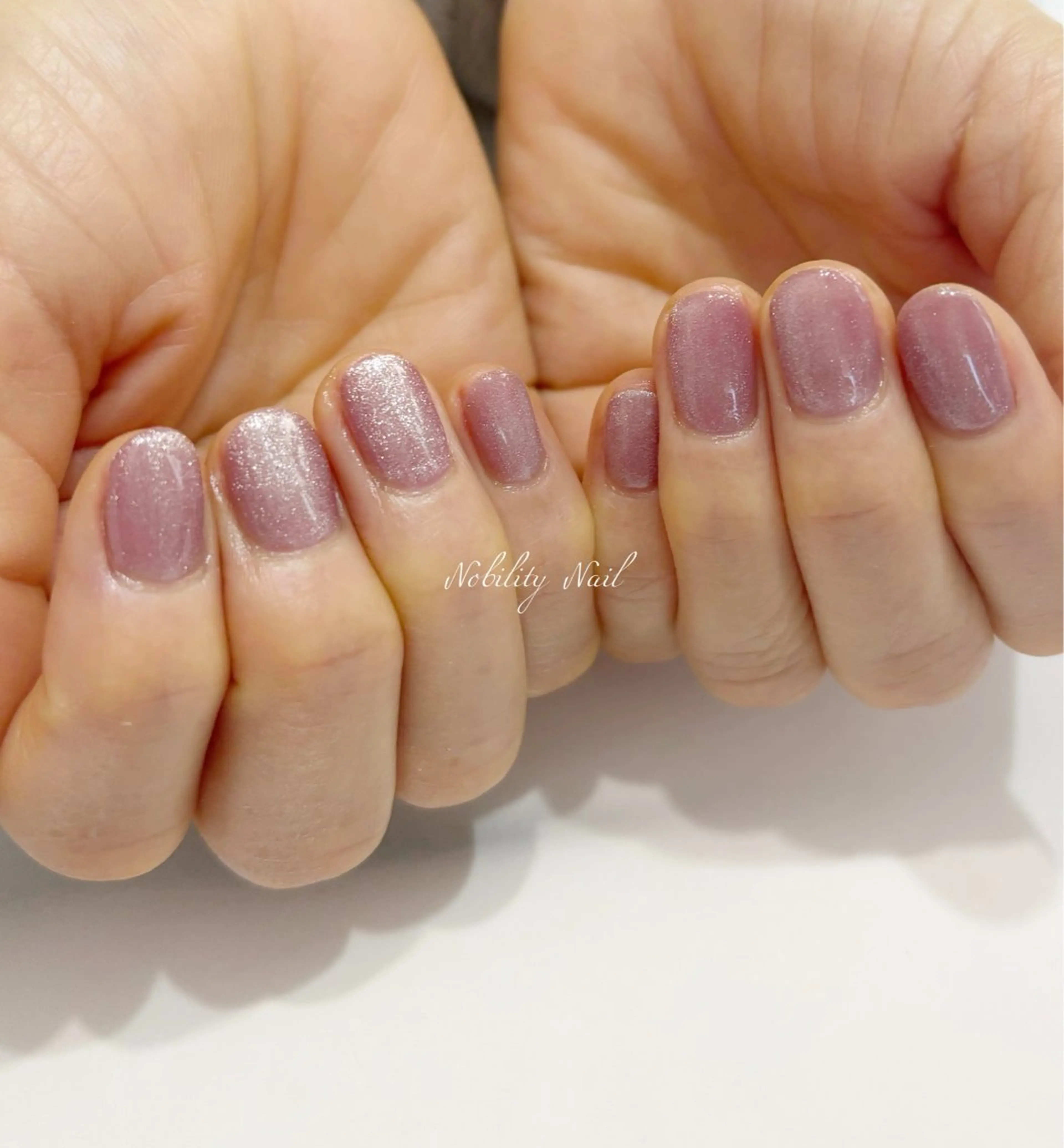 ネイル マグネットネイル シンプルネイル ハンドネイル 風口 麻由子のネイルデザイン