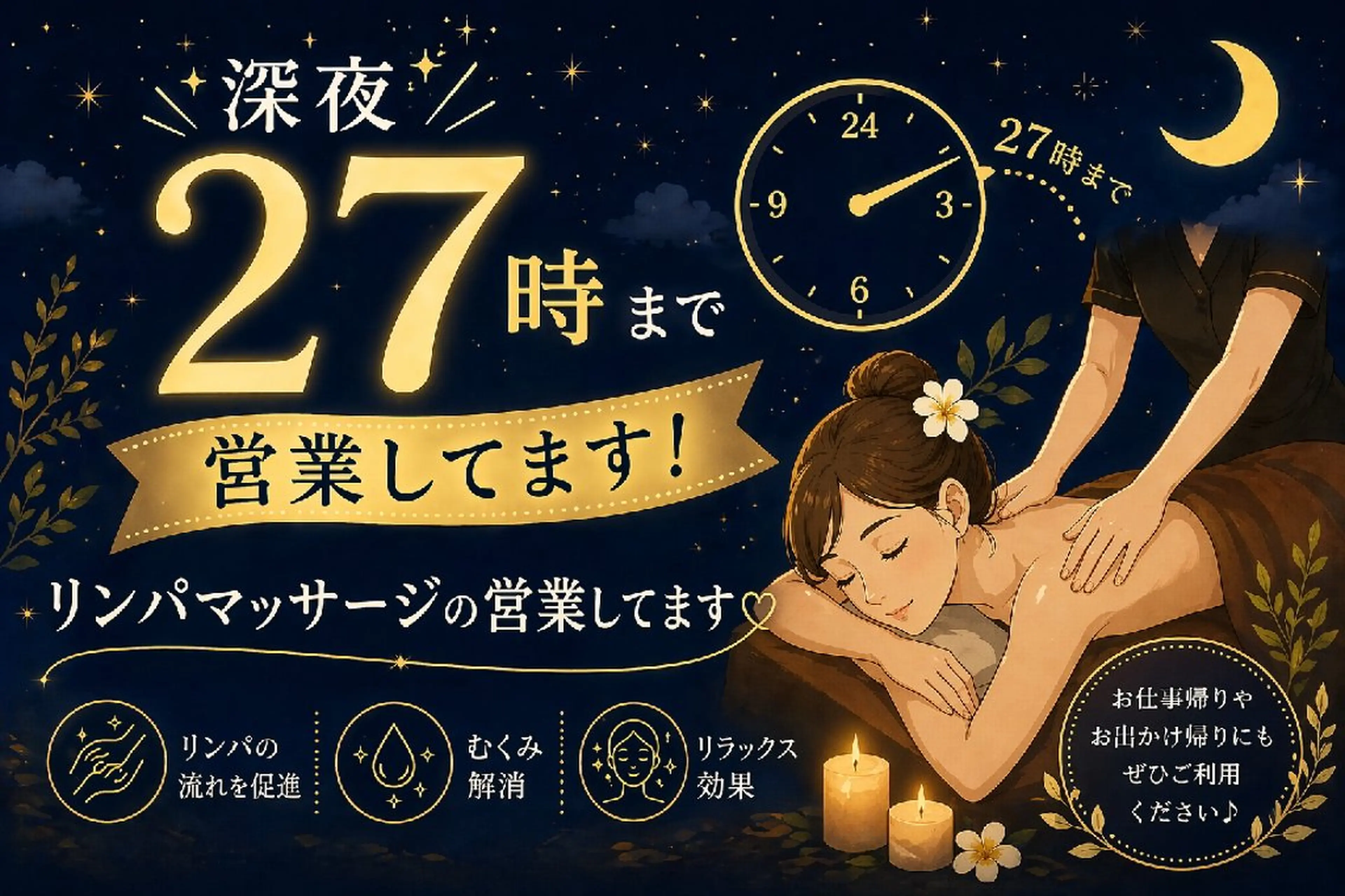 エステ リラク 💖癒し×ときめき 💖寄り添い王子さくのエステ・リラクイメージ