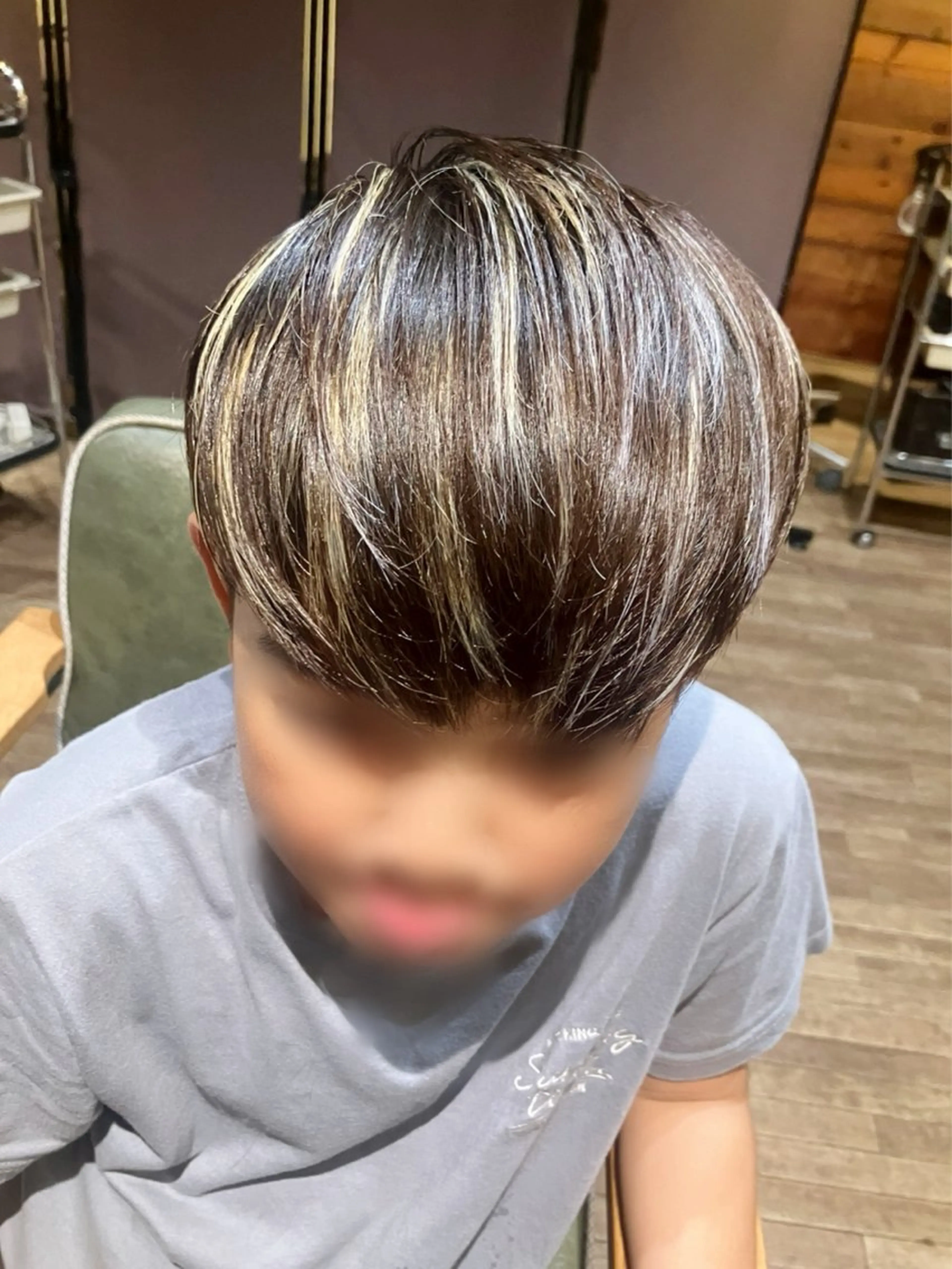 キッズ Ray hair 春日部のヘアスタイル