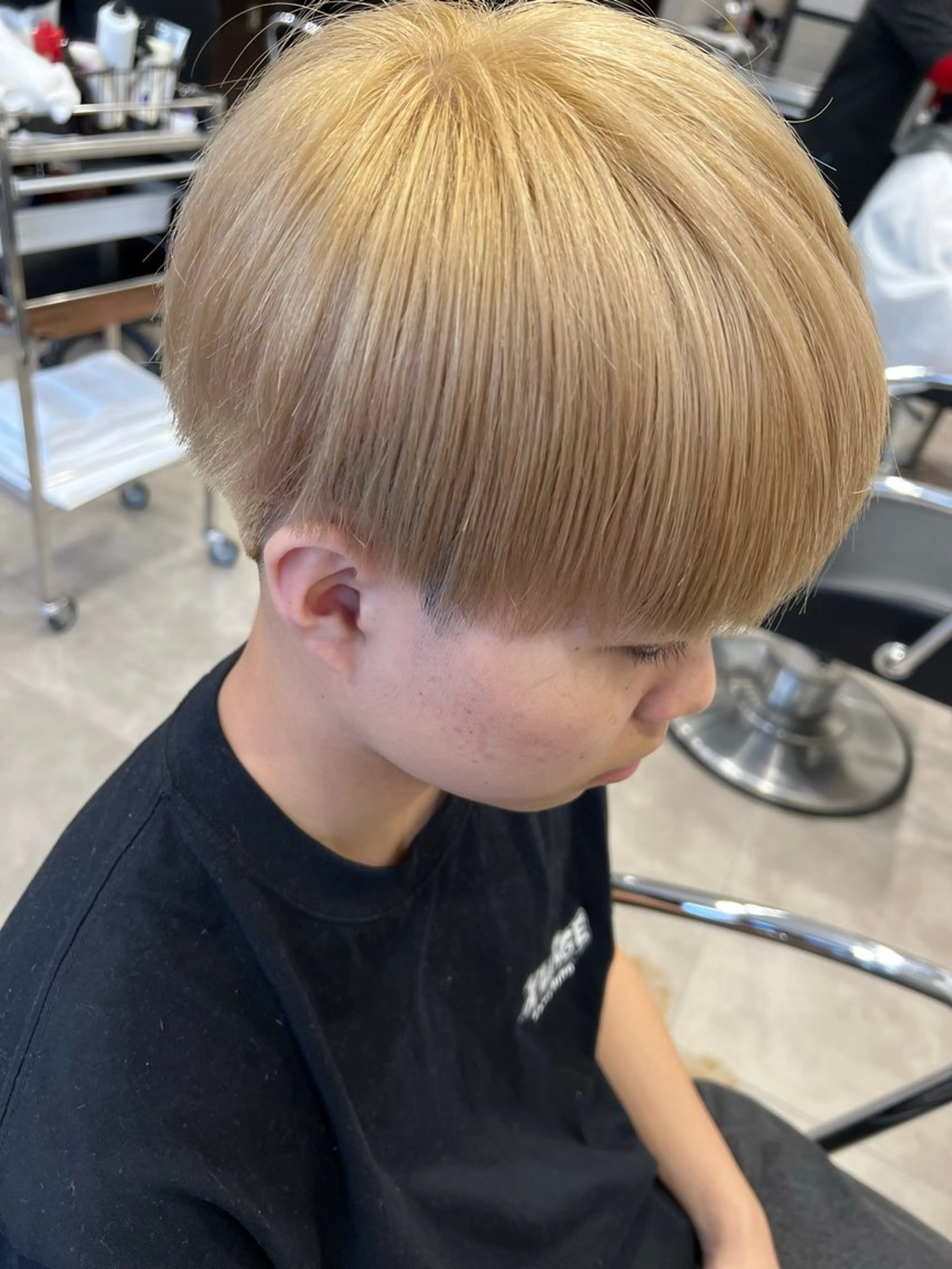 ショート カラー ブランシェ小幡駅前店 森樹のヘアスタイル