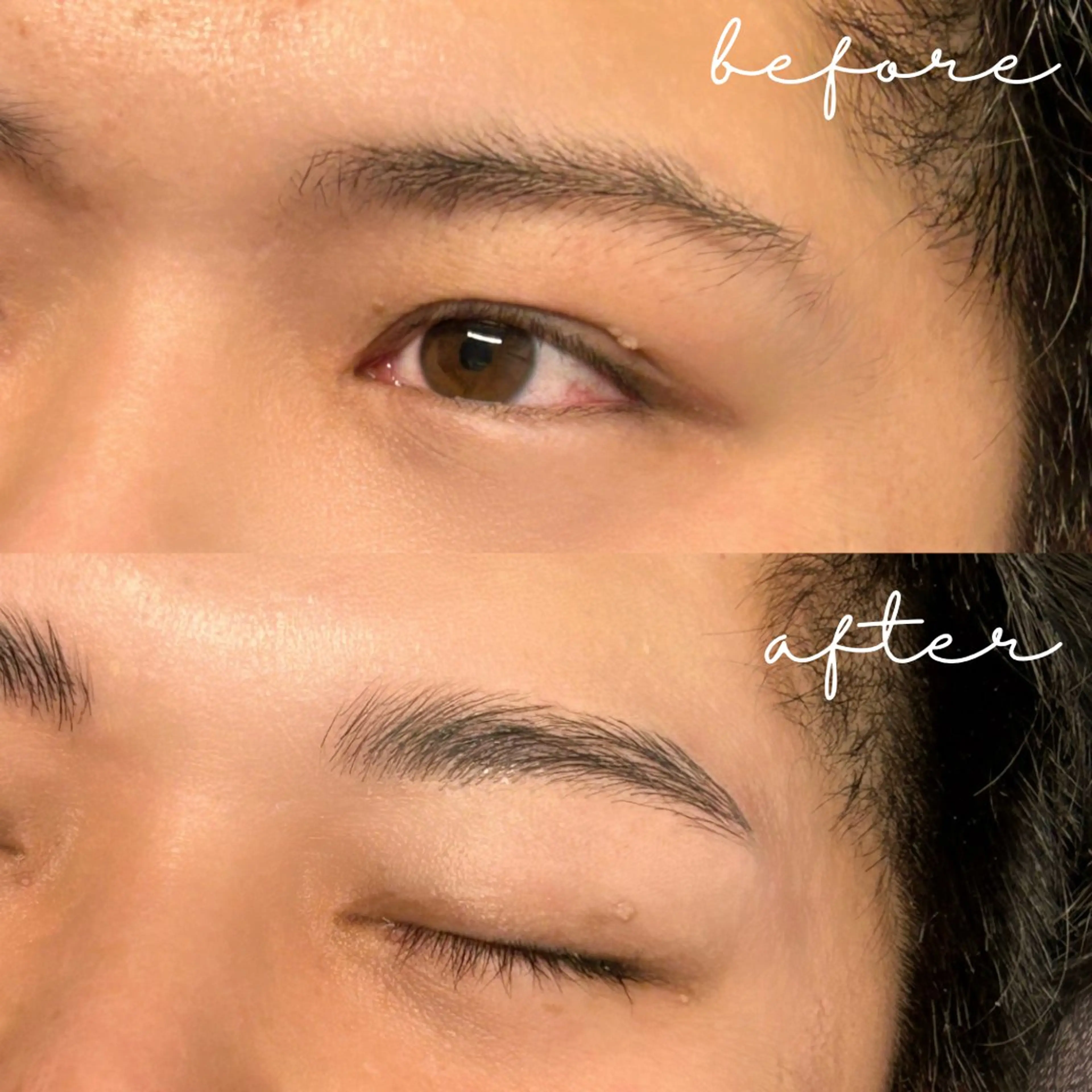 メンズ アイブロウ HBL眉毛&フェイス WAX専門ハルヒラリの眉毛・アイブロウイメージ