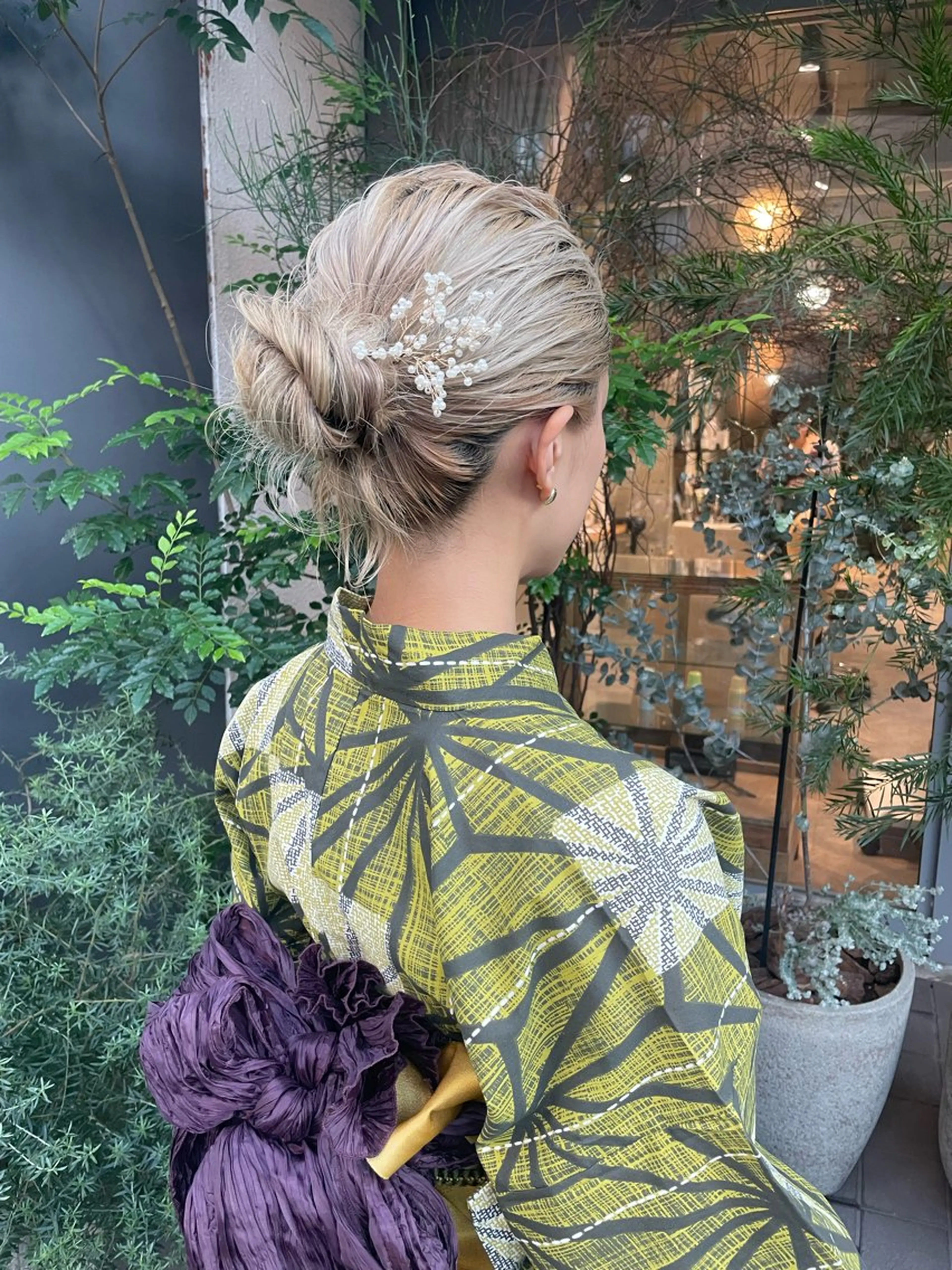 🉐浴衣着付け👘+ヘアセット🎆夏祭りお得クーポン✨の写真