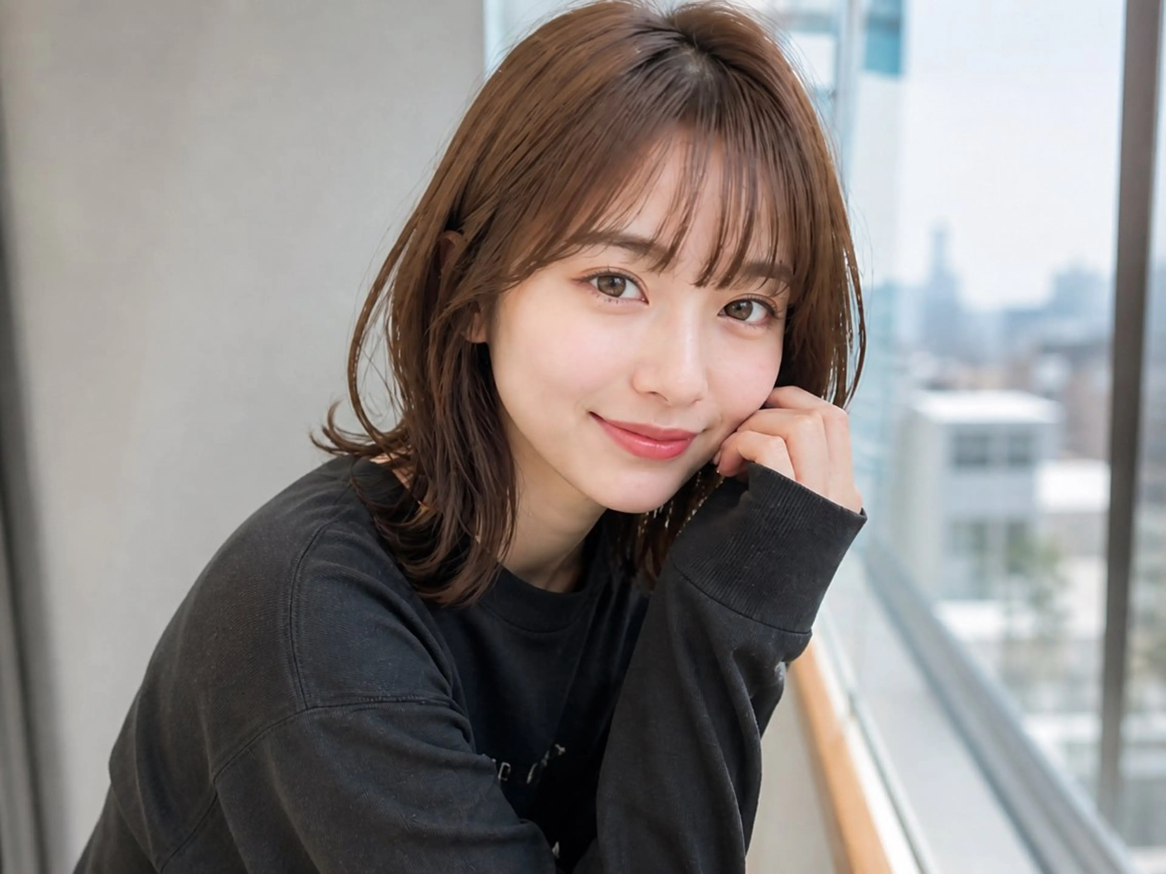 ミディアム カラー ヘアアレンジ 今だけ無料カット募集 💫KEISHIのヘアスタイル