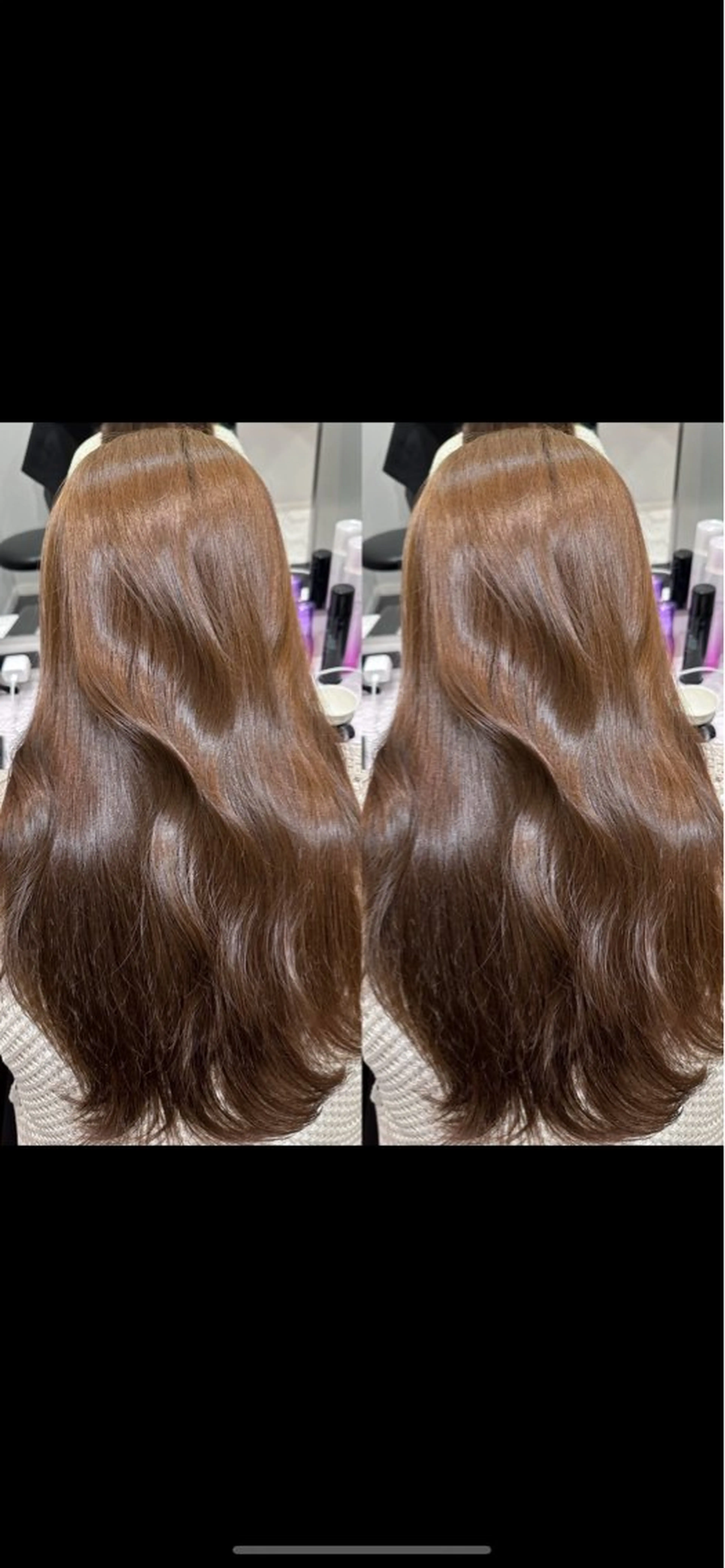 ロング カラー ダブルカラー🤍 髪質改善／原島のヘアスタイル