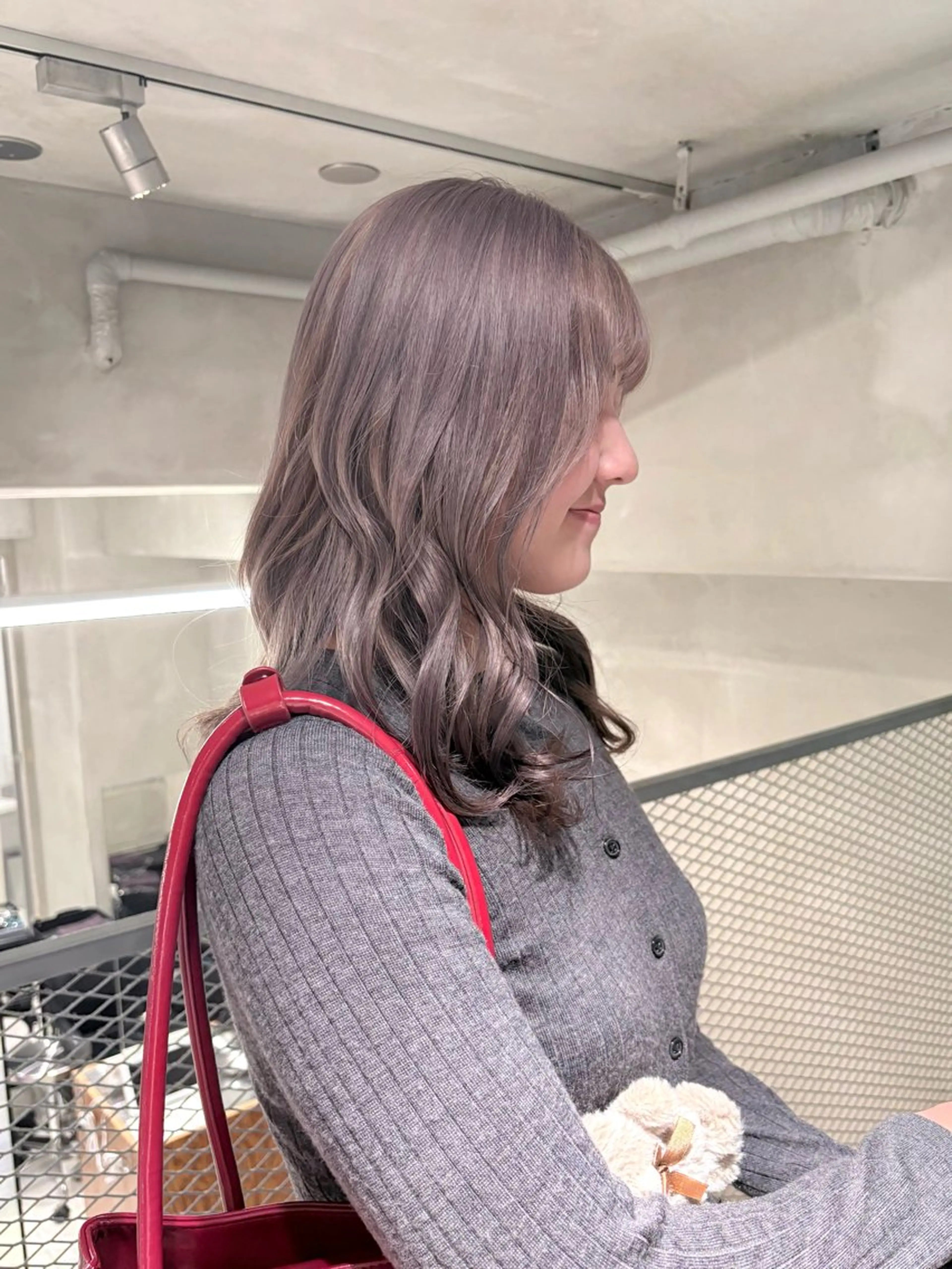 カラー ヘアカラー くすみカラー/ブリ ーチ seina★のヘアスタイル