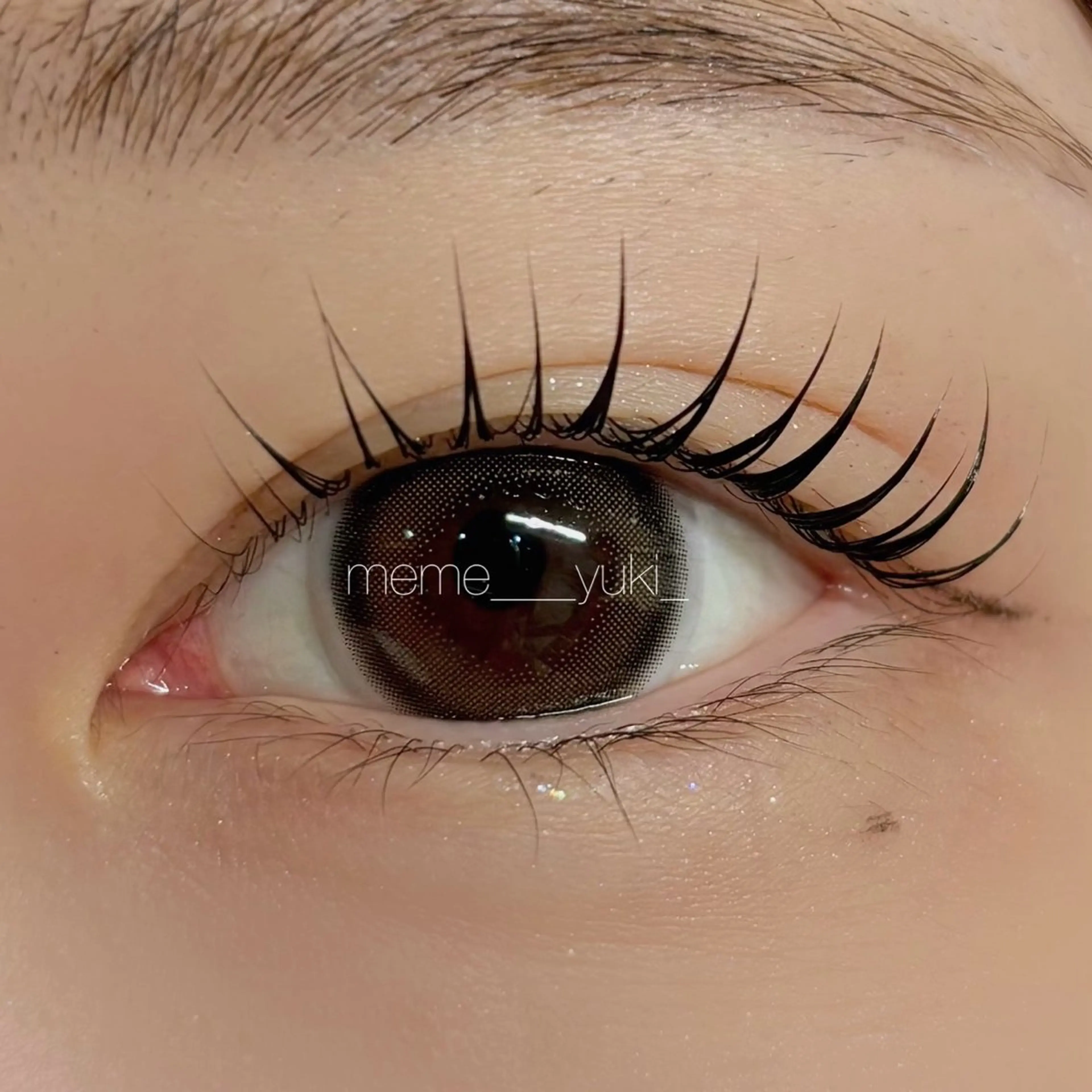 マツエク・マツパ マツパ meme神戸三宮 yuki.のマツエク・マツパデザイン