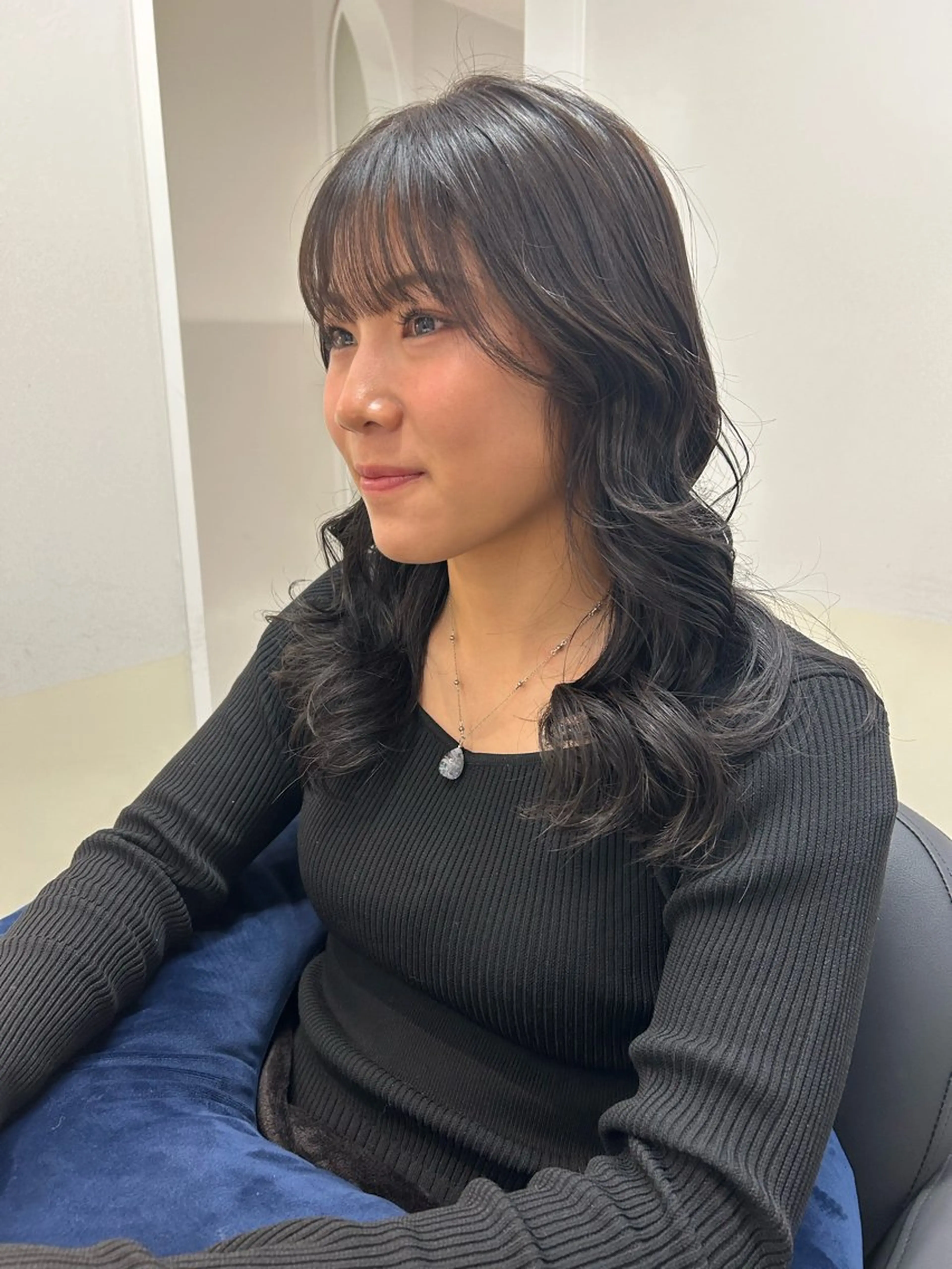 ロング カラー 透明感カラー カット ヘアカラー トリートメント 🩰ニシムラヒカリ 半個室salon♡*のヘアスタイル