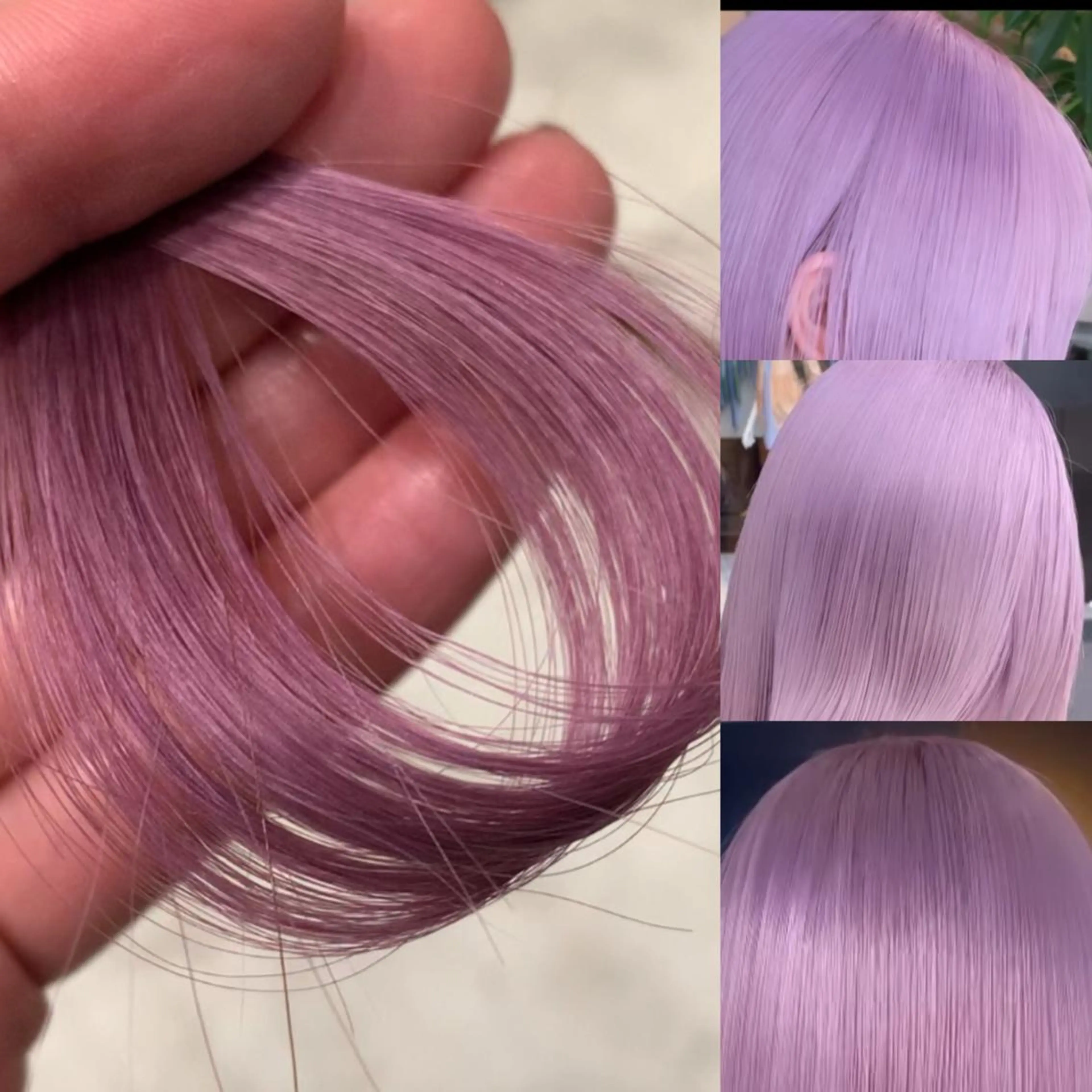 ロング カラー れい🫧 ハイトーン特化のヘアスタイル