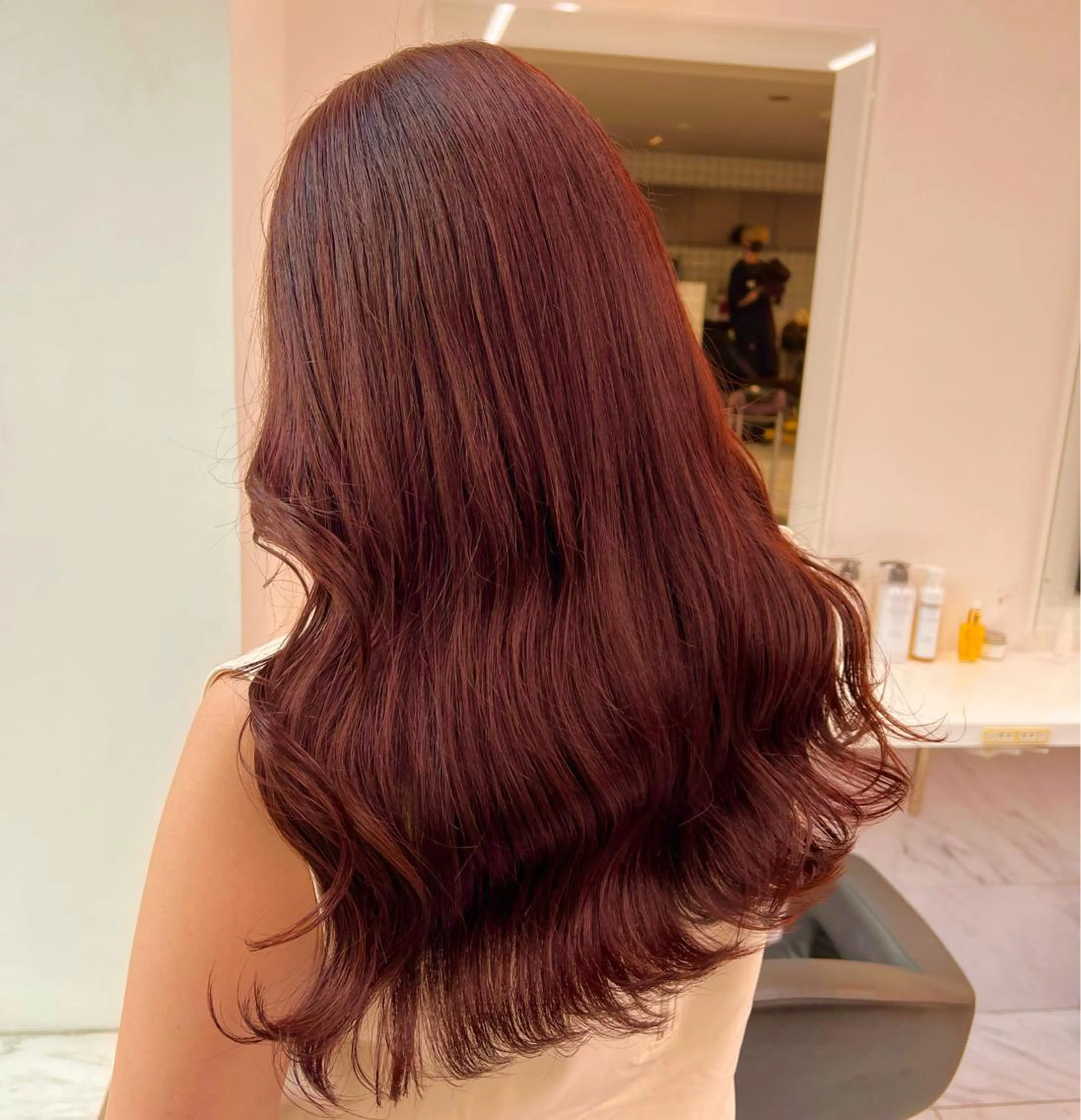 ミディアム 💖札幌カラー 指名No.1💖玲奈のヘアスタイル