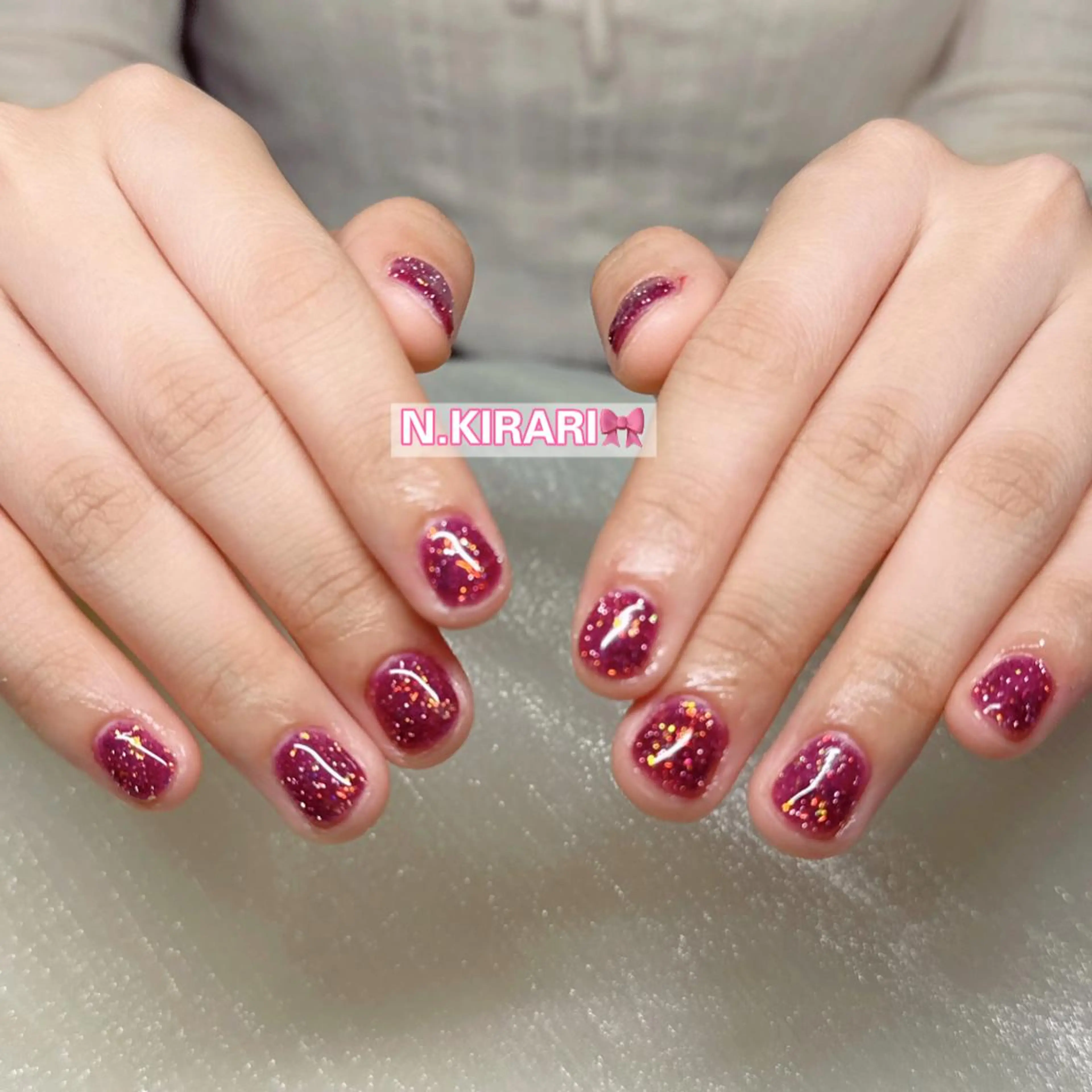 ネイル 🎀 ユズ 🎀のネイルデザイン