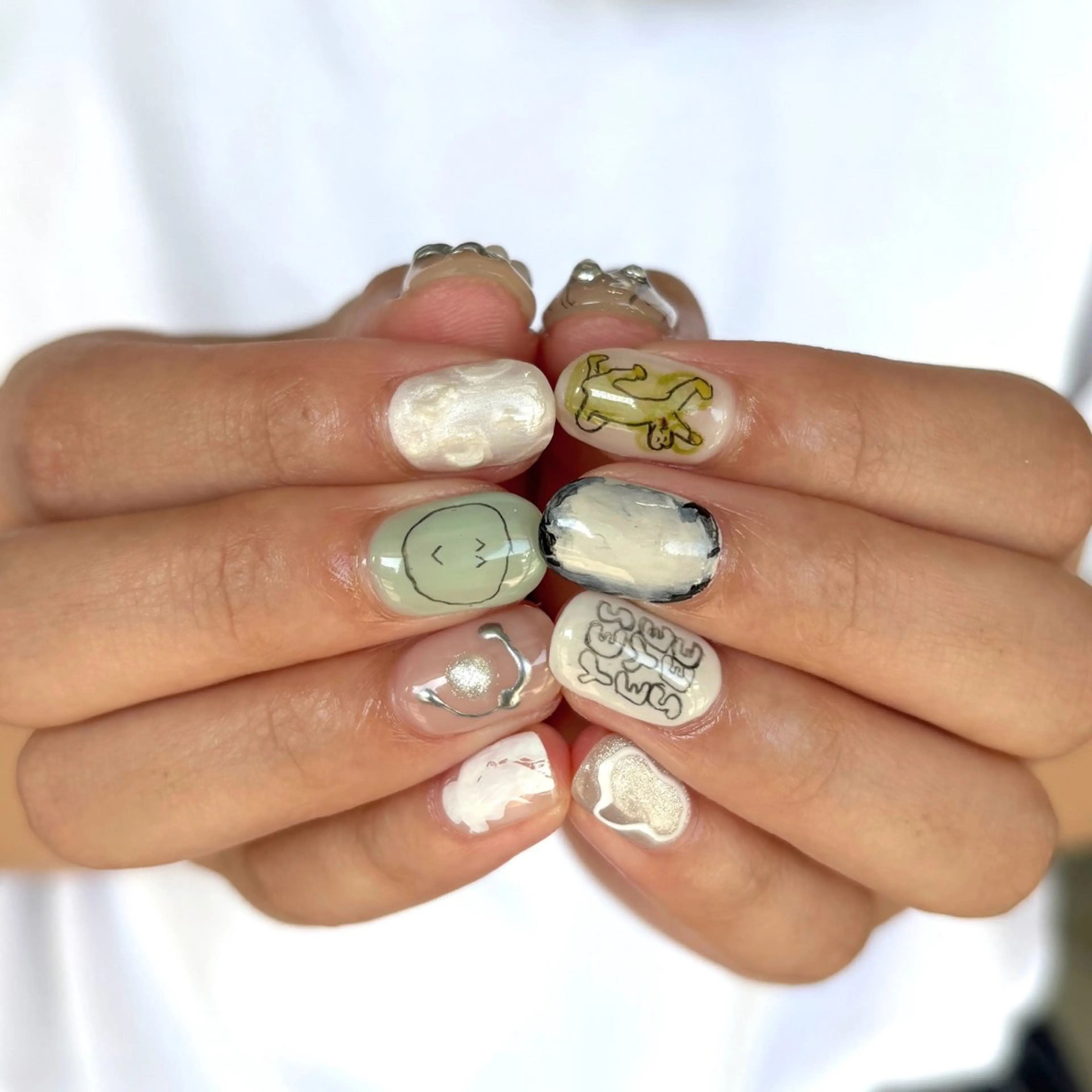 ネイル hinako /個性派ニュアンスのネイルデザイン