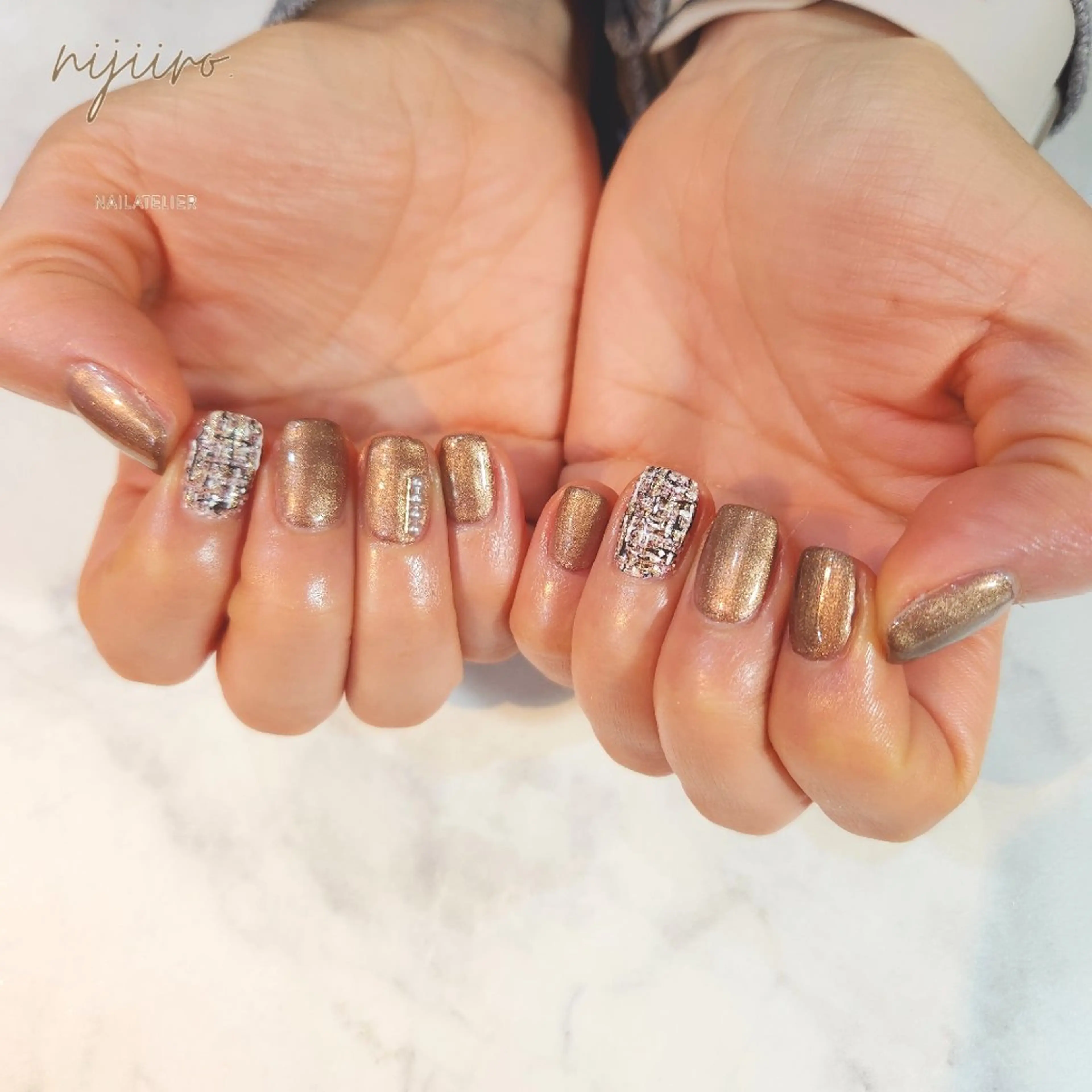 ネイル ハンドネイル nijiiro🌈 サトウのネイルデザイン