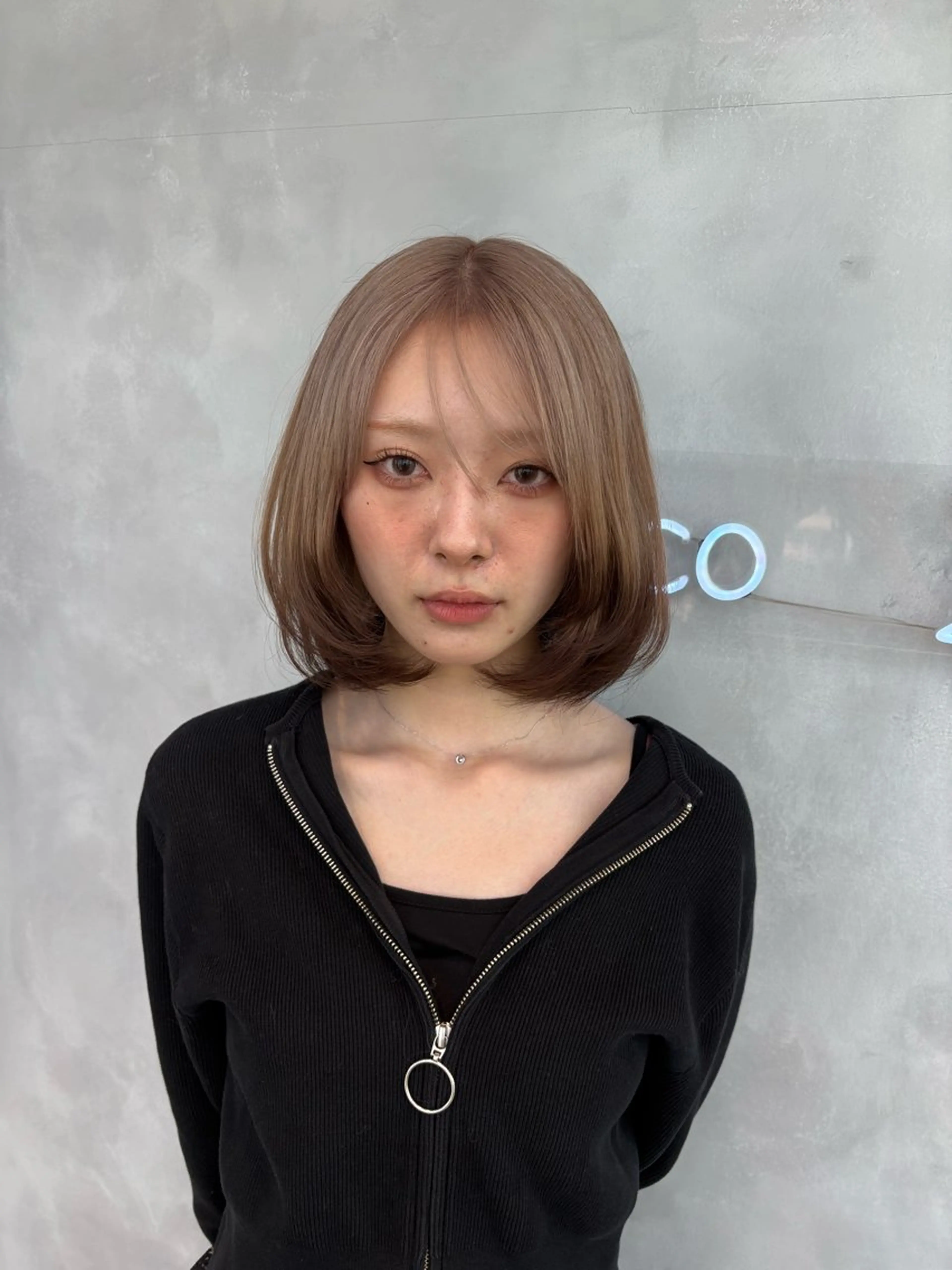 ショート カラー デザインカラー ヘアカラー 茅ヶ崎/ハイトーン/ Ramuのヘアスタイル