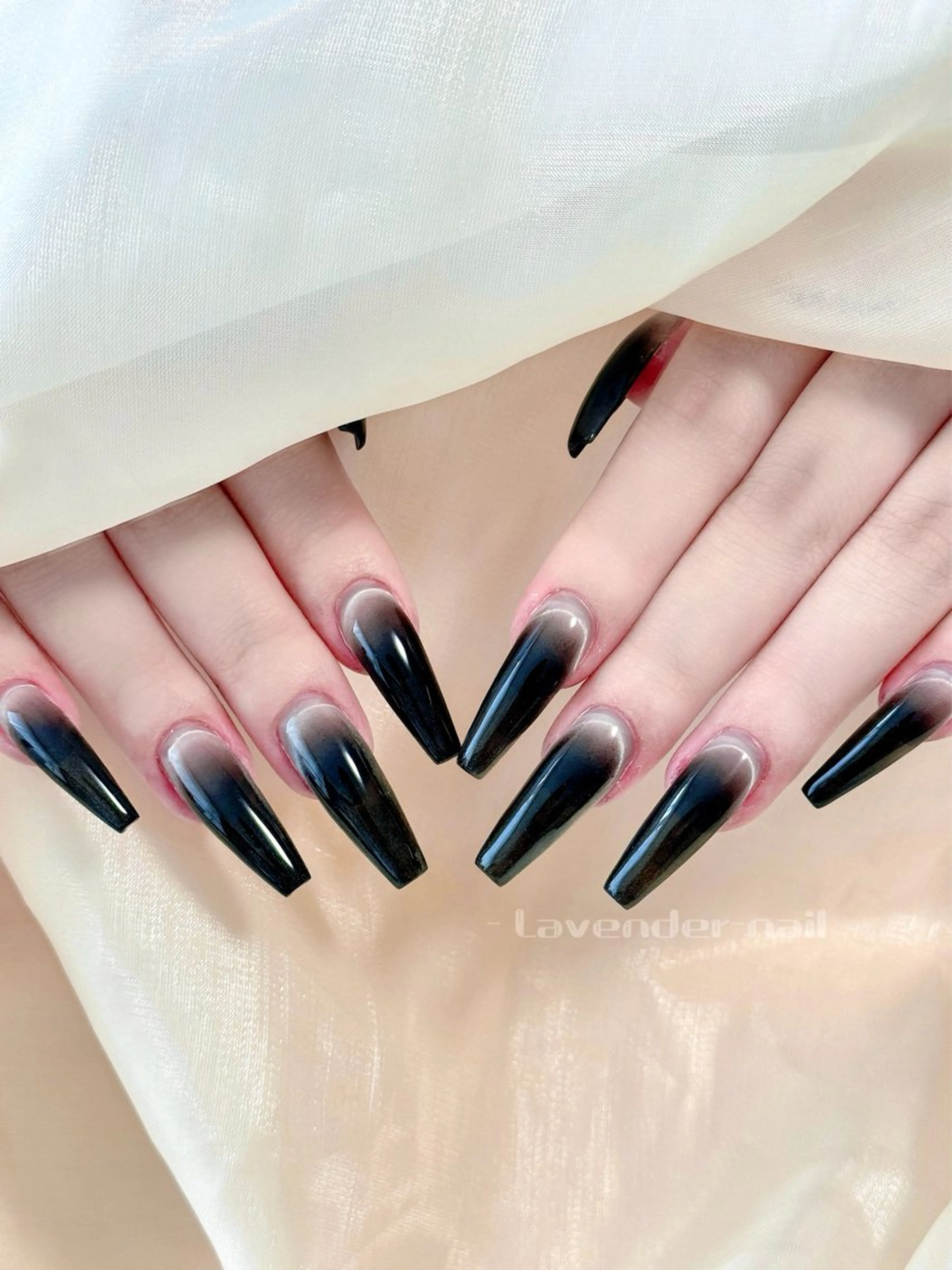 ネイル ハンドネイル Lavender nail·北18条のネイルデザイン