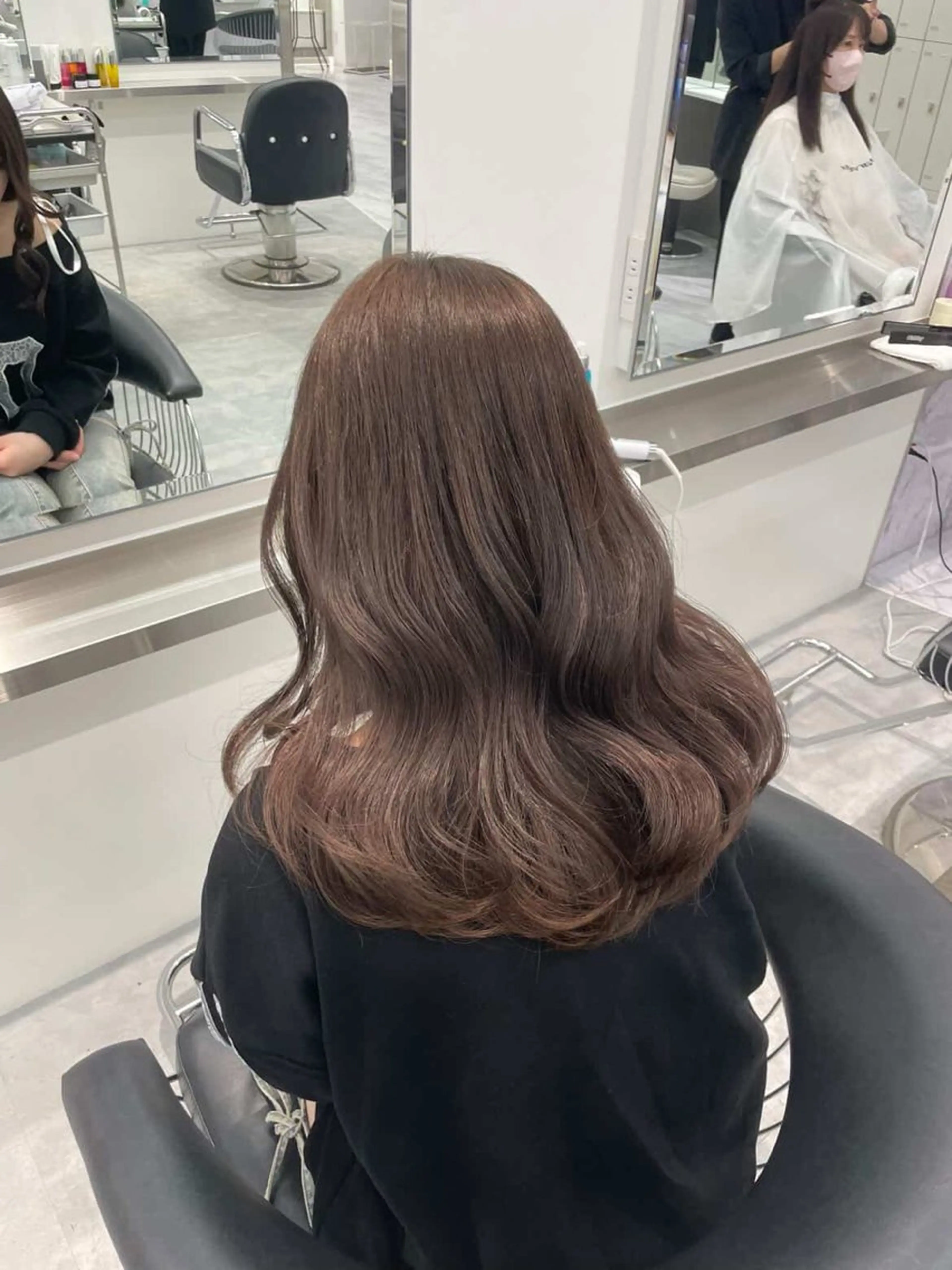 ロング カラー ヘアカラー Parve  Mix 🫧梶川虹のヘアスタイル